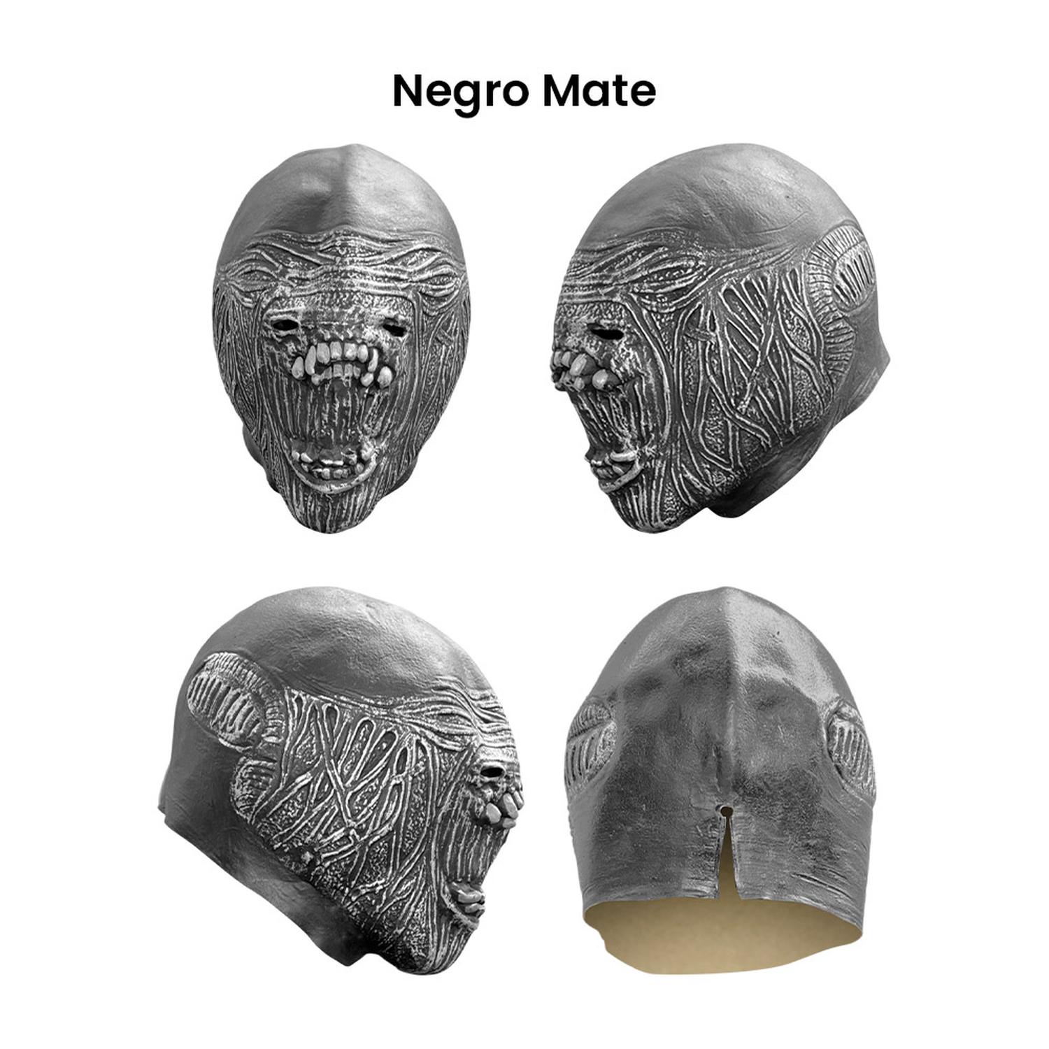 MÁSCARA DE ALIEN DEPREDADOR LÁTEX HALLOWEEN - 3