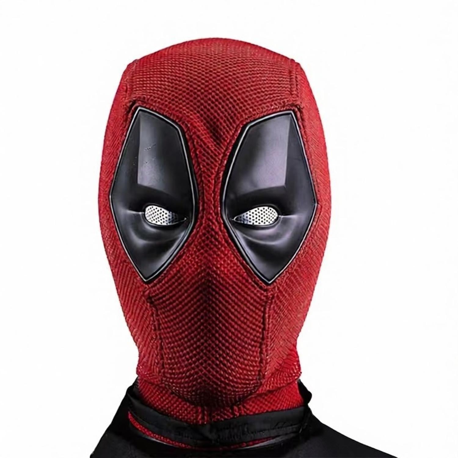 MÁSCARA DE DEADPOOL DE TELA PARA ADULTO HALLOWEEN COSPLAY - 2