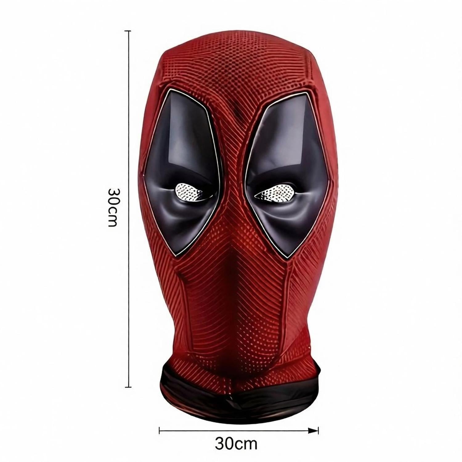MÁSCARA DE DEADPOOL DE TELA PARA ADULTO HALLOWEEN COSPLAY - 3