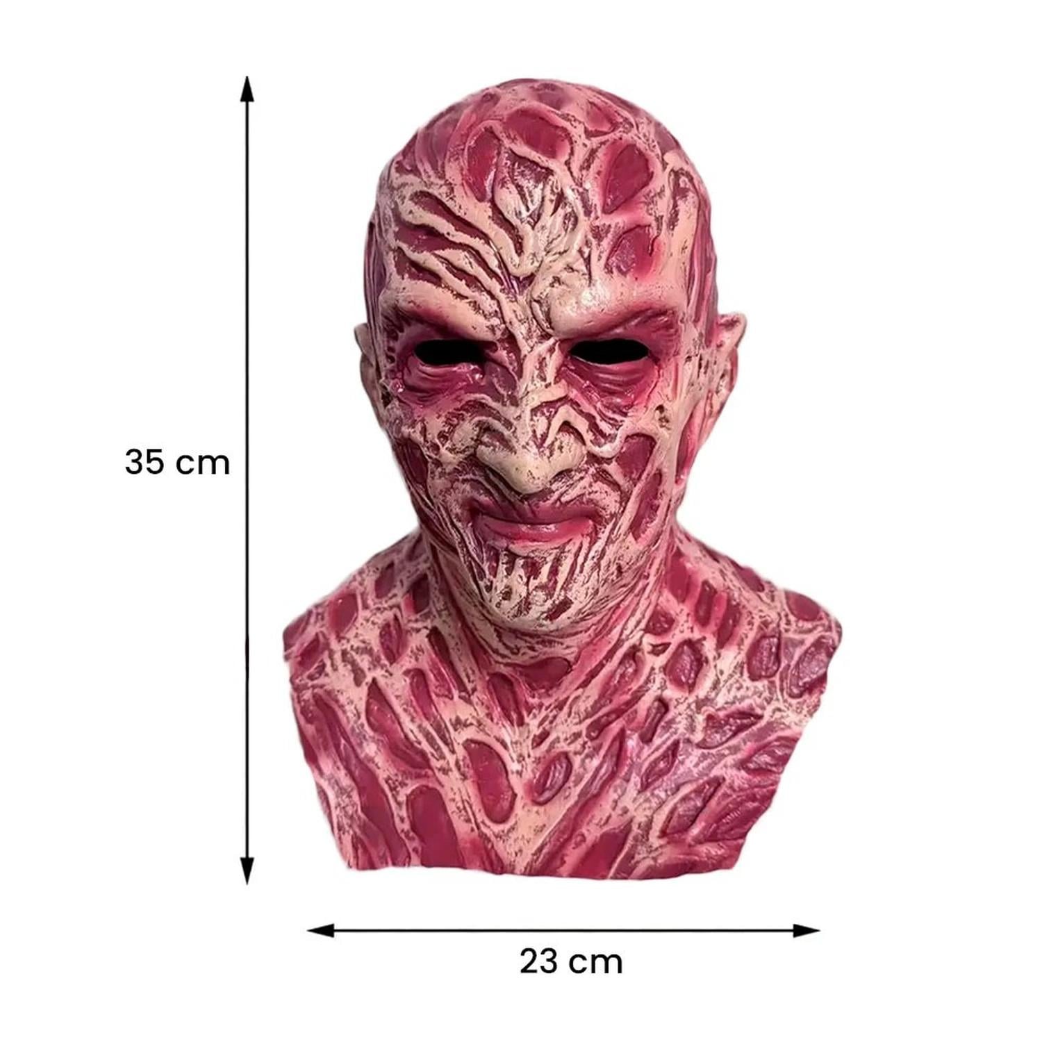 MÁSCARA DE FREDDY KRUEGER PESADILLA EN LA CALLE ELM LÁTEX HALLOWEEN - 5