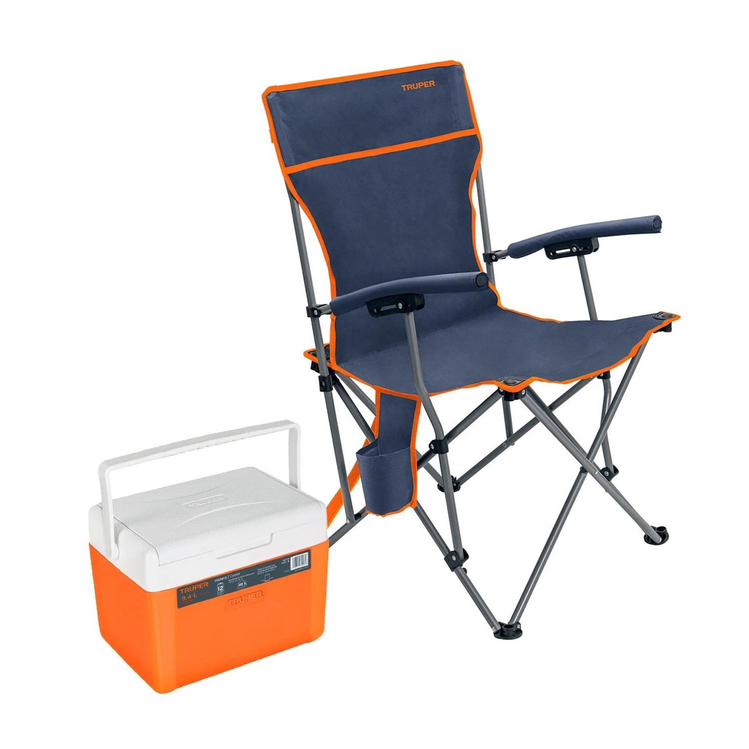 COMBO TRUPER PLAYERO COOLER 9.4L CON SILLA PLEGABLE - 1
