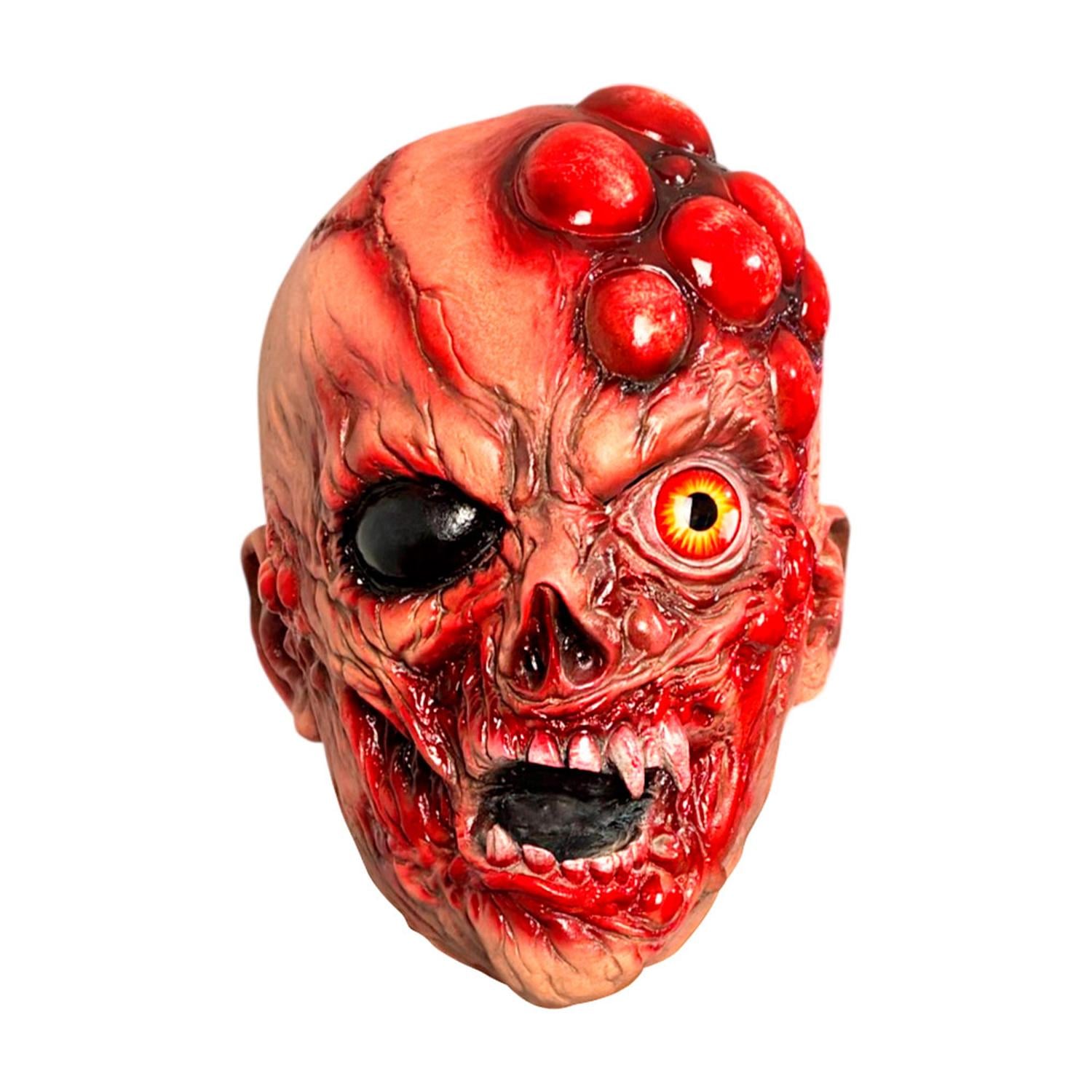 MÁSCARA DE ZOMBI PODRIDO REALISTA DE LÁTEX PARA HALLOWEEN Y COSPLAY - 1