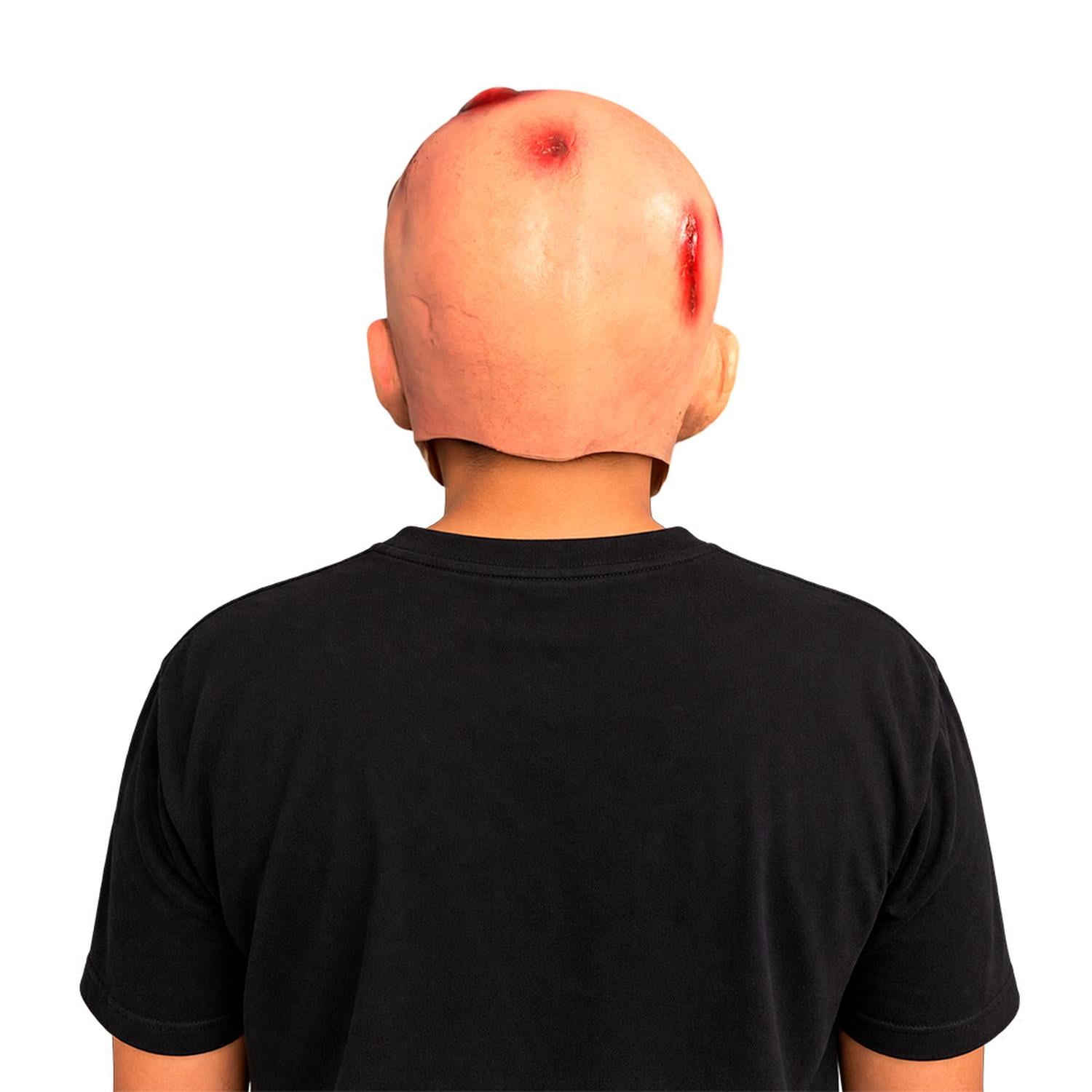 MÁSCARA DE ZOMBI PODRIDO REALISTA DE LÁTEX PARA HALLOWEEN Y COSPLAY - 3