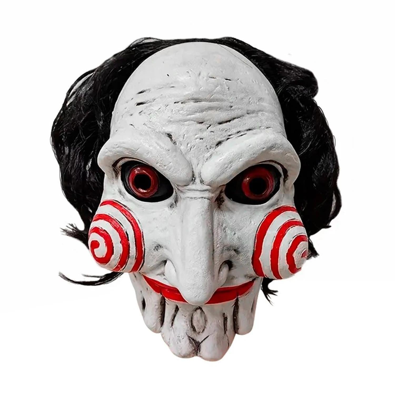 MÁSCARA DE BILLY JIGSAW TÍTERE DE SAW LÁTEX HALLOWEEN - 1