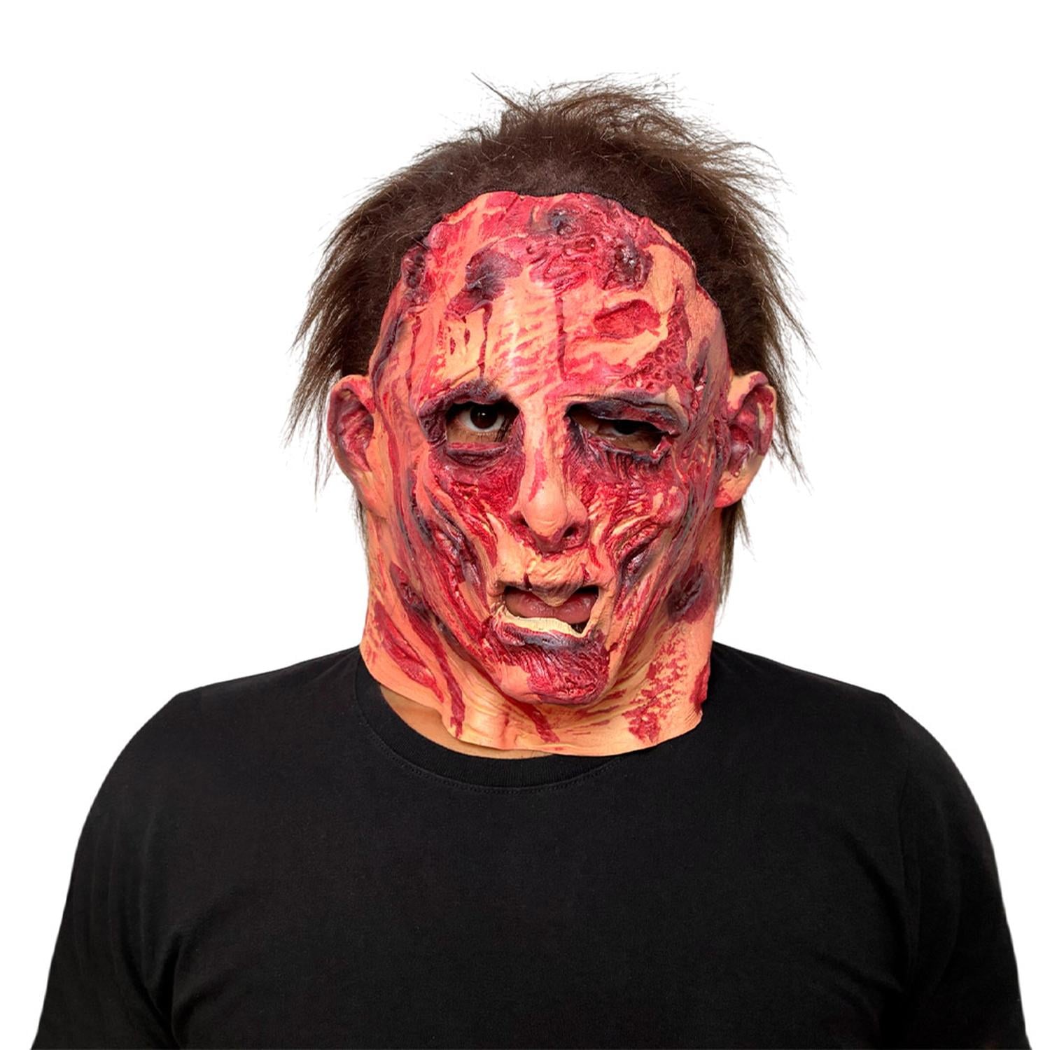 MÁSCARA DE ZOMBI SANGRIENTO LÁTEX HALLOWEEN - 3
