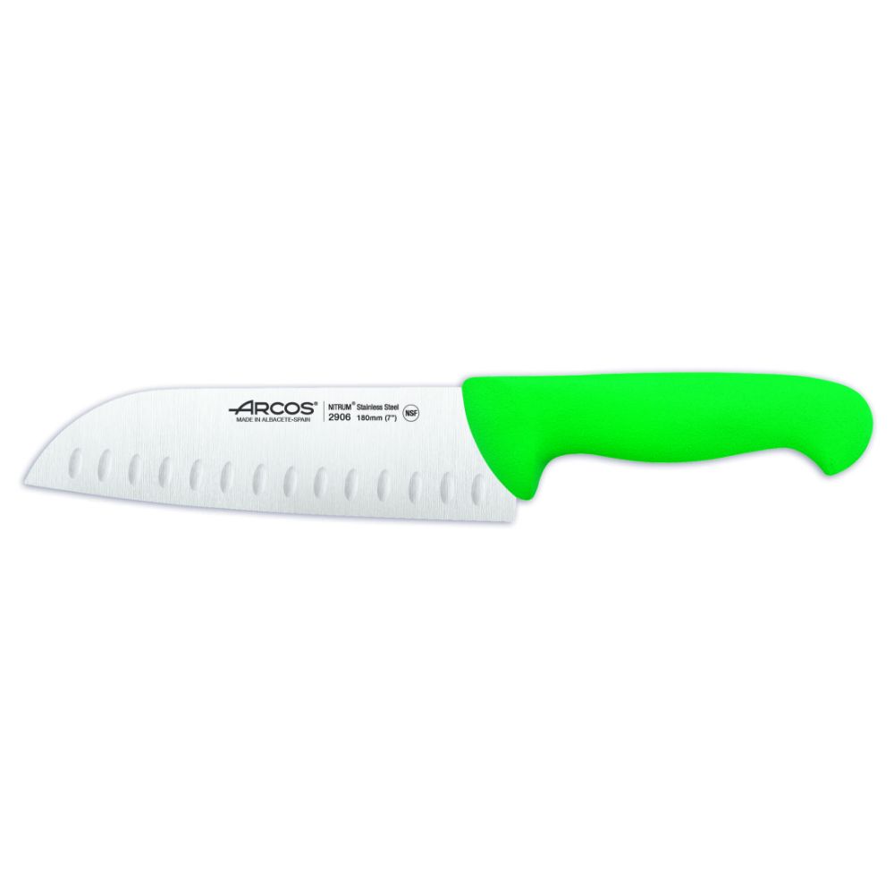 CUCHILLO SANTOKU 18 CM 2900 VERDE - 1