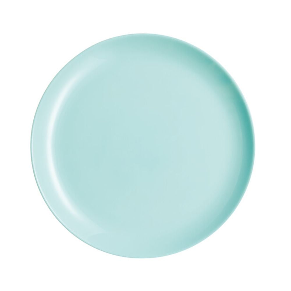 PLATO X6 BAJO 25 CM DIWALI LIGHT TURQUOISE - 1