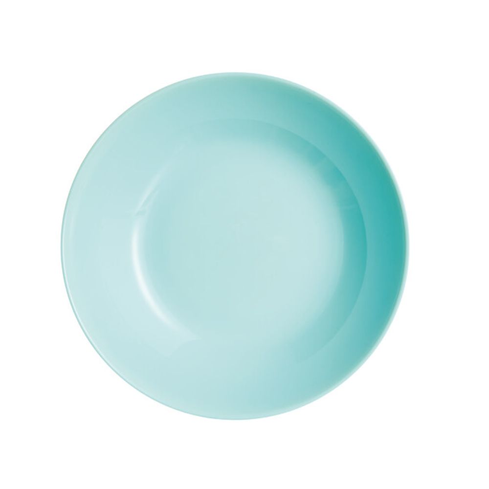 PLATO X6 HONDO 20 CM DIWALI LIGHT TURQUOISE - 1
