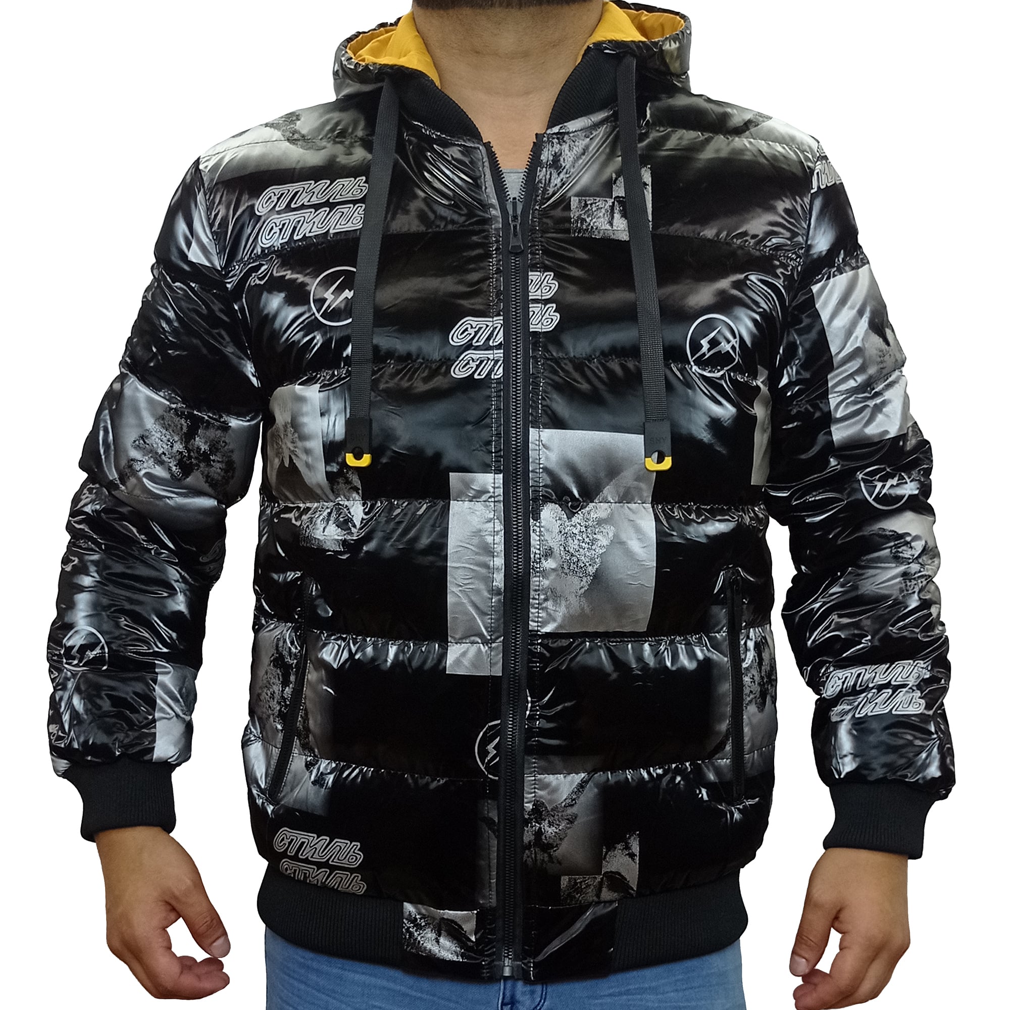 CASACAS PARA HOMBRE BRILLOSA MSBAO - NEGRO 31721 - 1