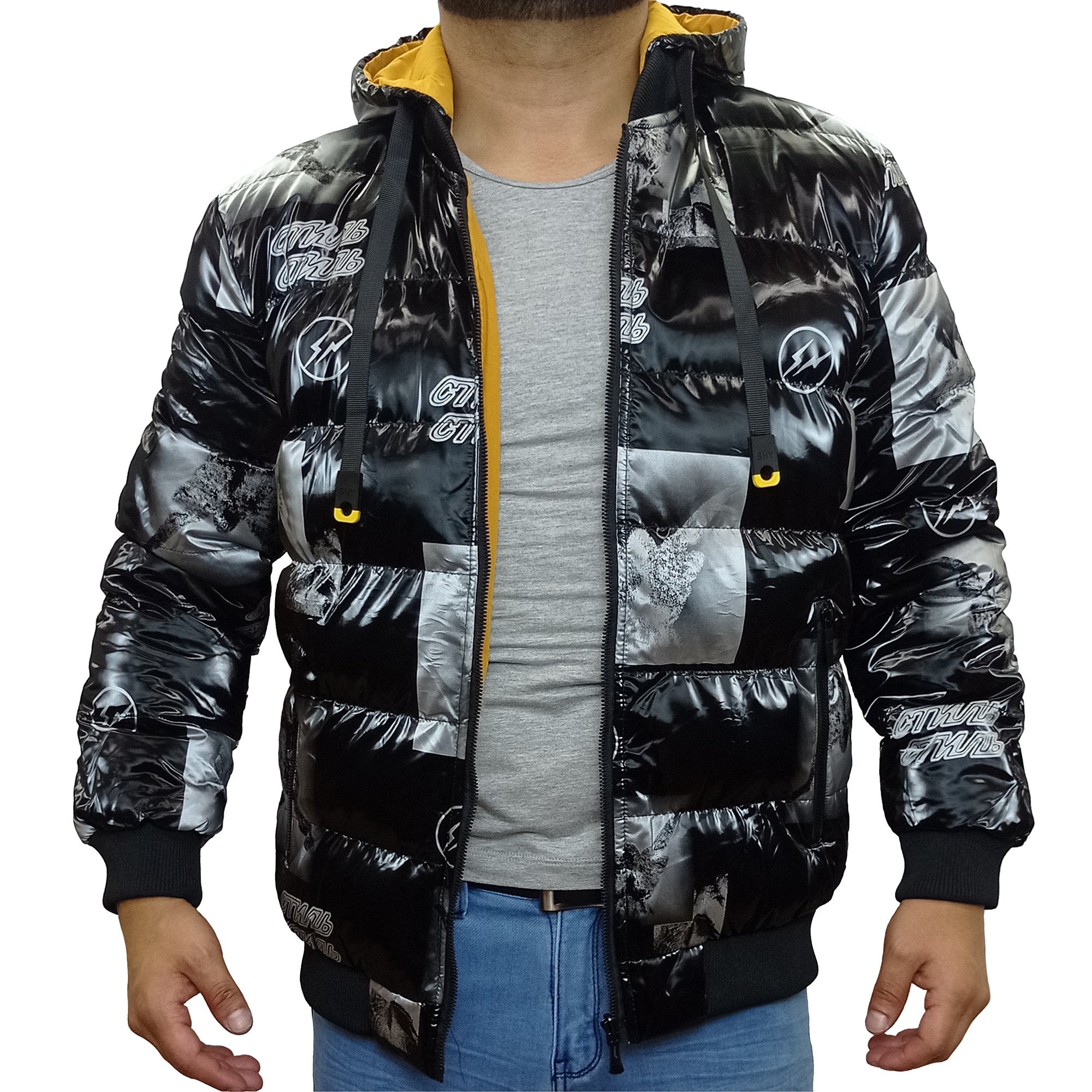 CASACAS PARA HOMBRE BRILLOSA MSBAO - NEGRO 31721 - 3