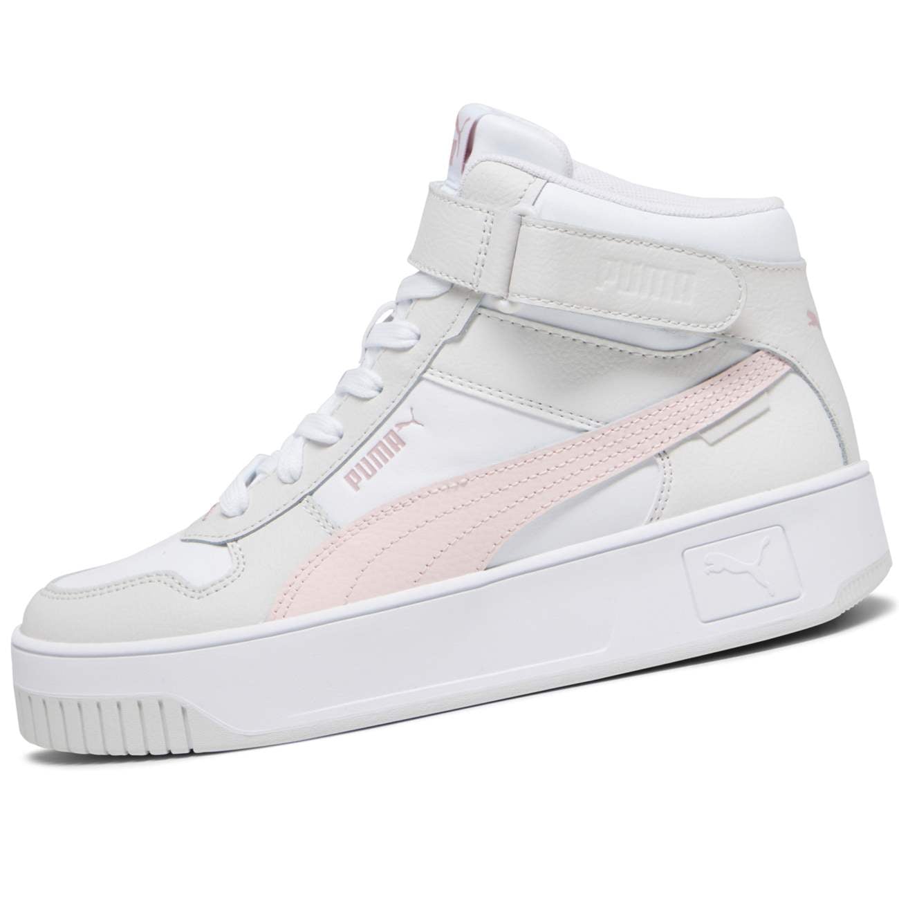ZAPATILLAS PUMA URBANAS BLANCO 392337-04 BOTIN MUJER CARINA STREET MID CUERO - 1
