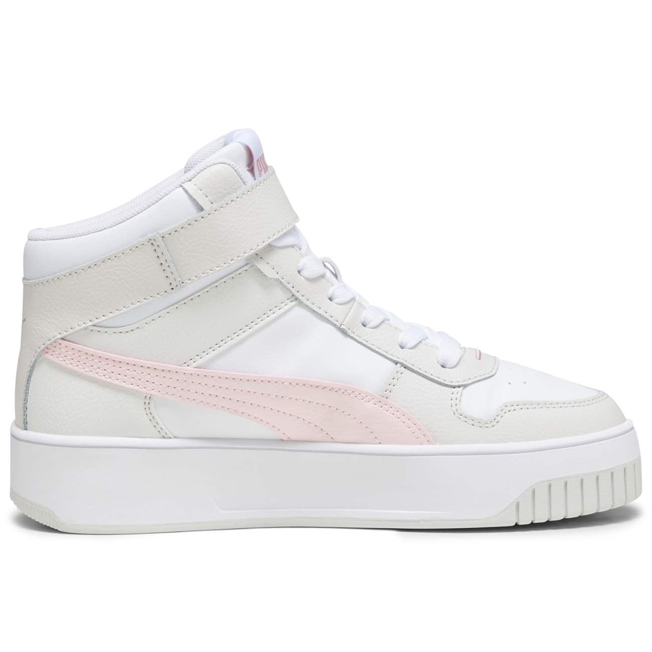 ZAPATILLAS PUMA URBANAS BLANCO 392337-04 BOTIN MUJER CARINA STREET MID CUERO - 2