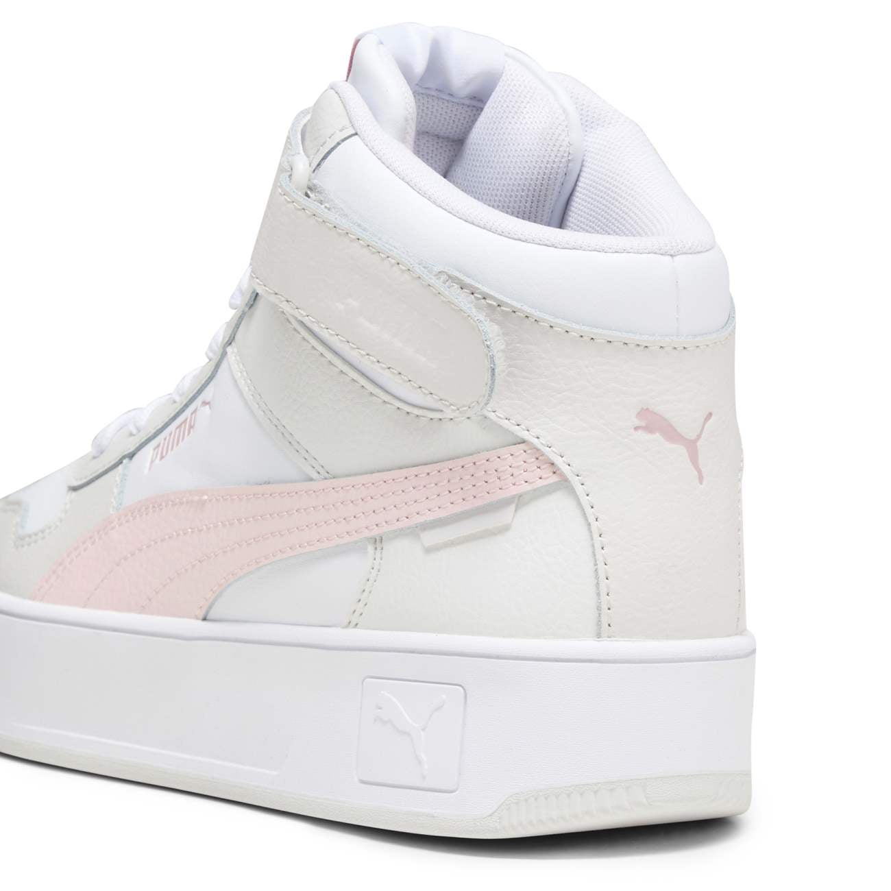 ZAPATILLAS PUMA URBANAS BLANCO 392337-04 BOTIN MUJER CARINA STREET MID CUERO - 5