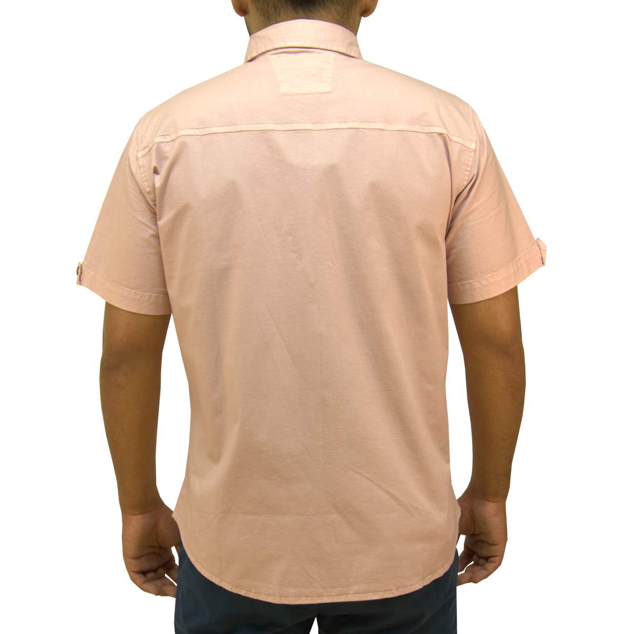 CAMISA MANGA CORTA DRILL EMINENCE - ROSA - 2