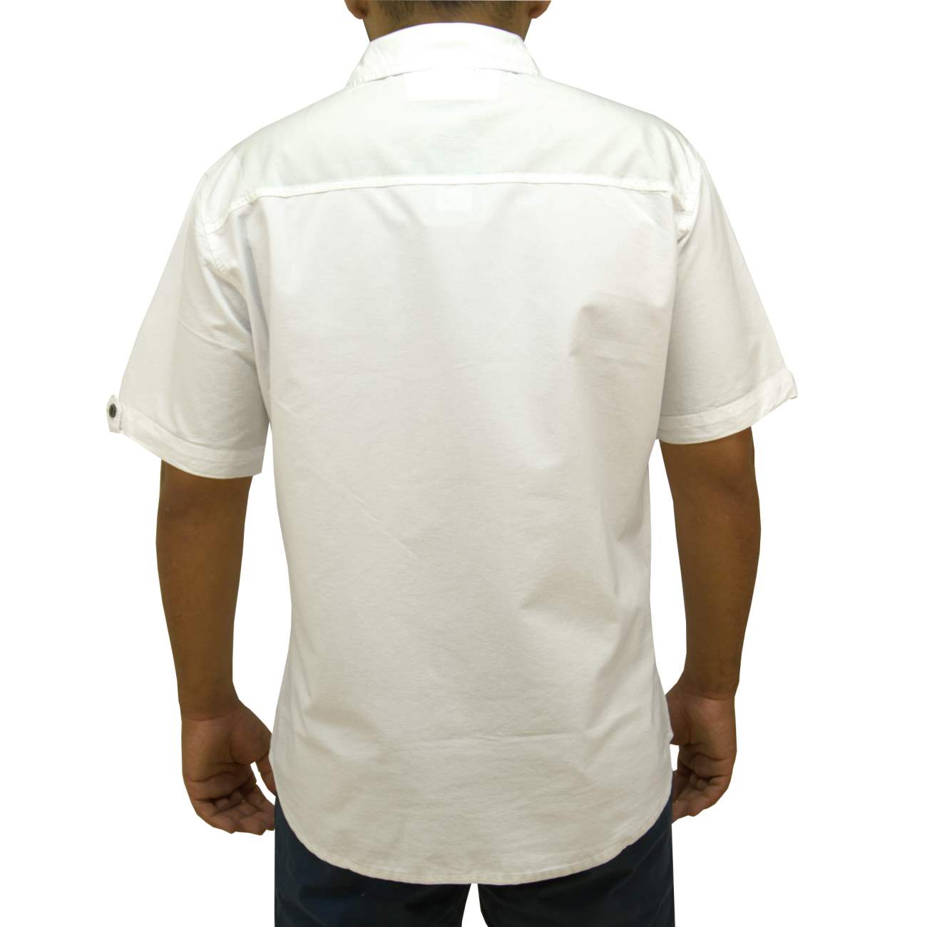 CAMISA MANGA CORTA DRILL EMINENCE - BLANCO - 2