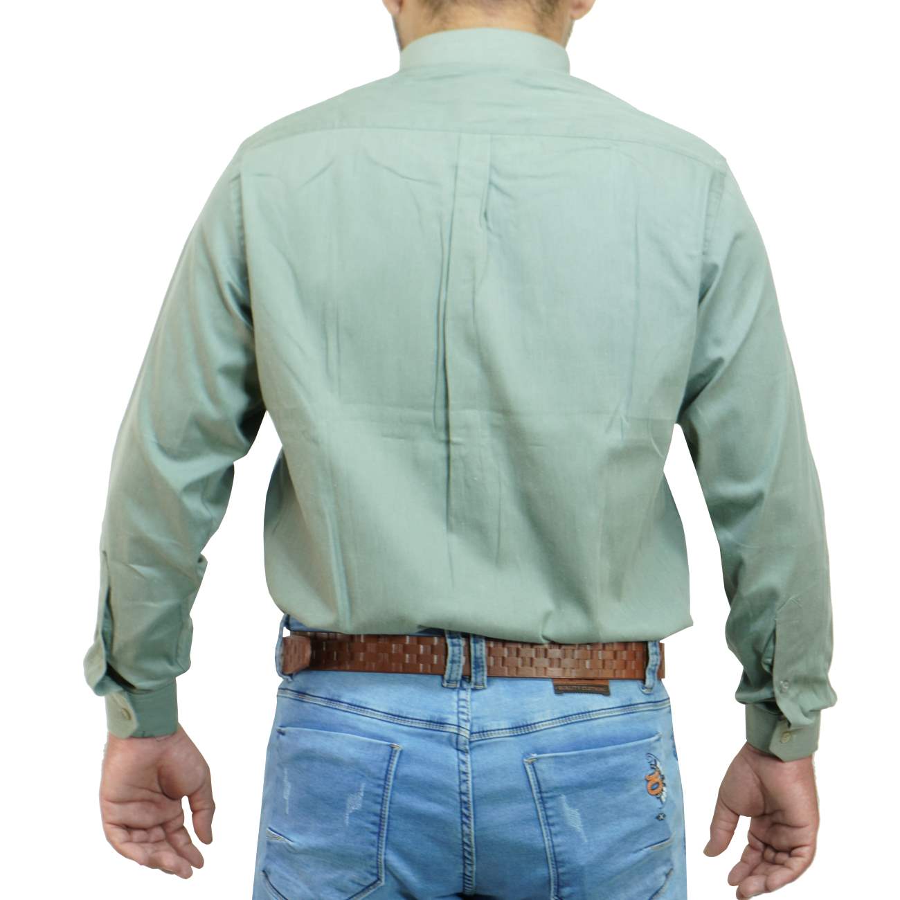 CAMISA MANGA LARGA INTREPID - VERDE CLARO - 2