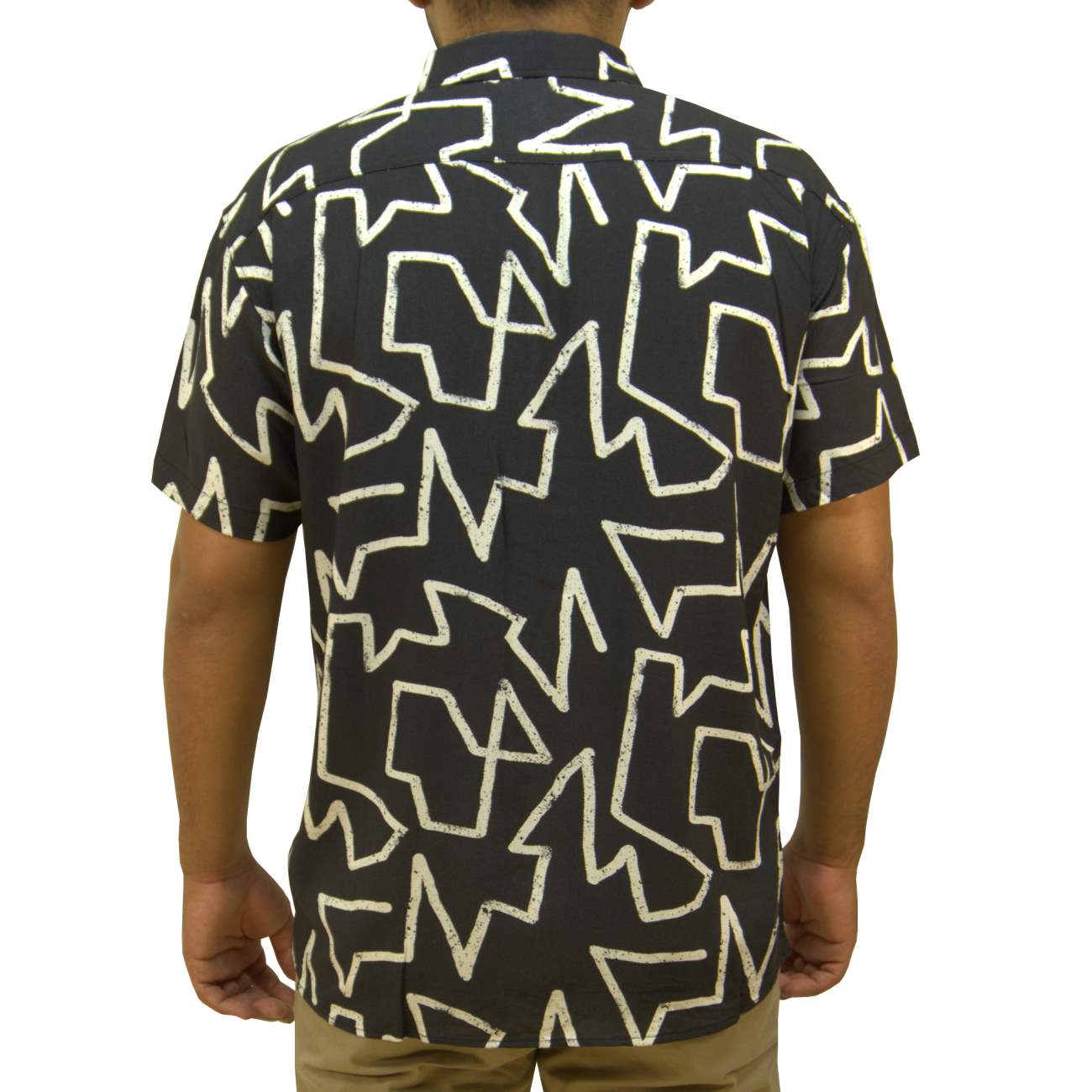 CAMISA MANGA CORTA CHALIS KREEMP IRREGULAR - GRIS - 2