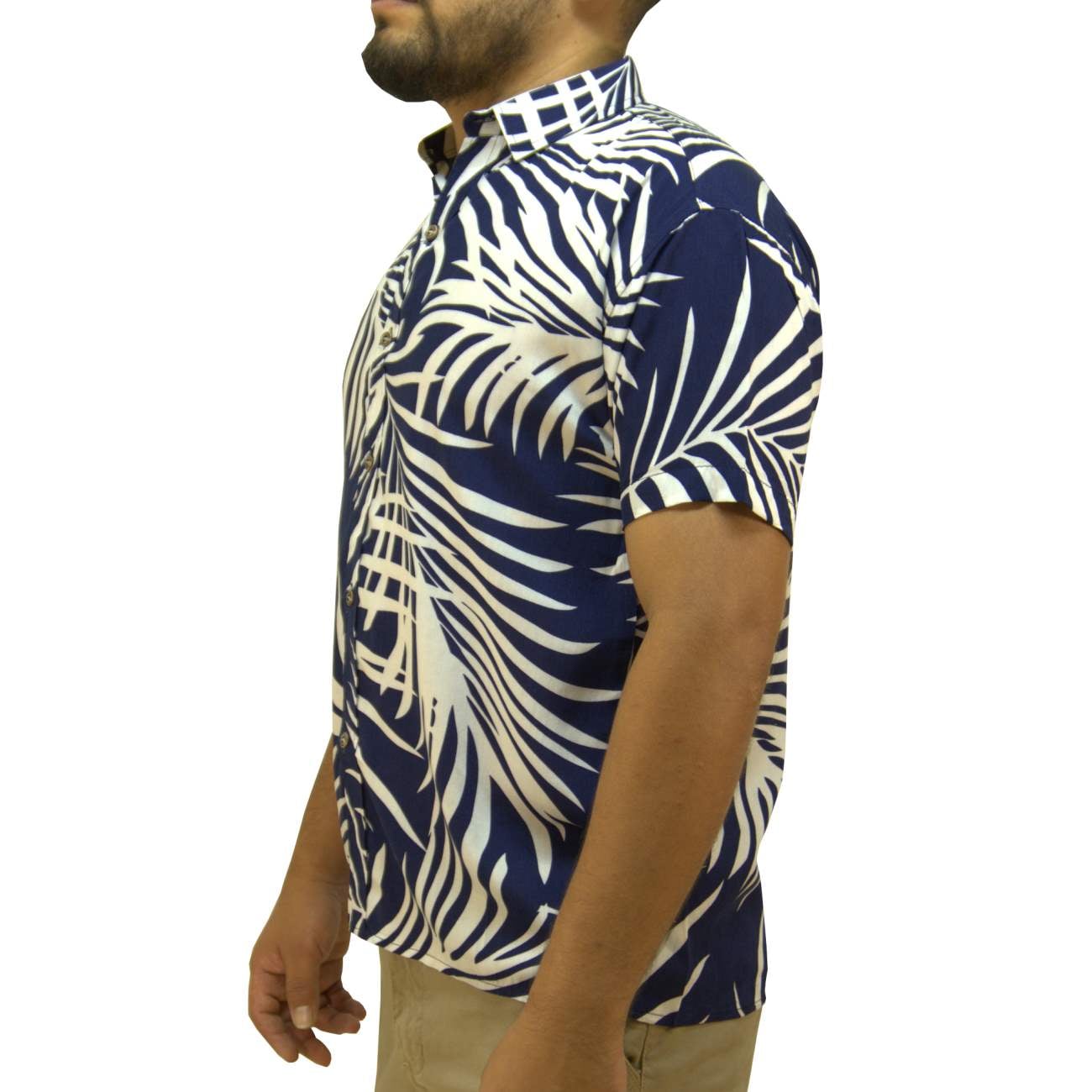CAMISA MANGA CORTA CHALIS KREEM PALMERA - BLANCO - 3