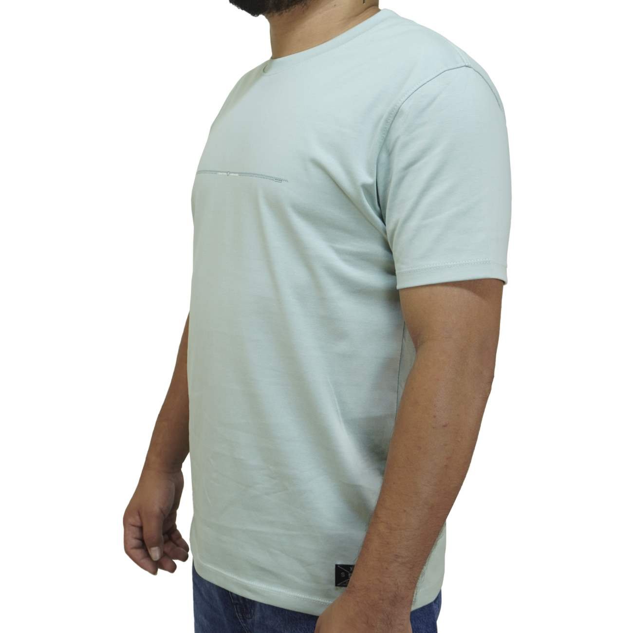 POLO MANGA CORTA SBG - VERDE AGUA - 2