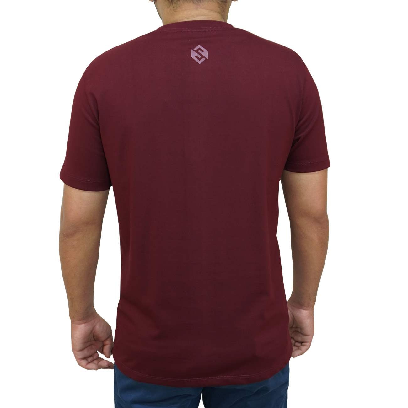 POLO MANGA CORTA SBG - GUINDA - 2
