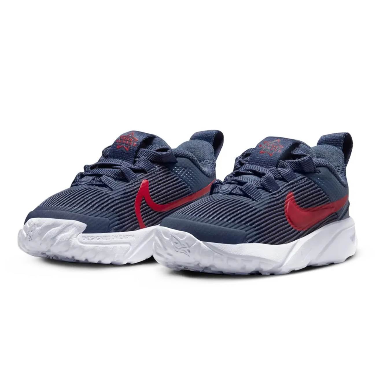 ZAPATILLAS NIKE UNISEX RUNNING STAR RUNNER 4 NN (TD) - AZUL ACERO DX7616-406 - 2