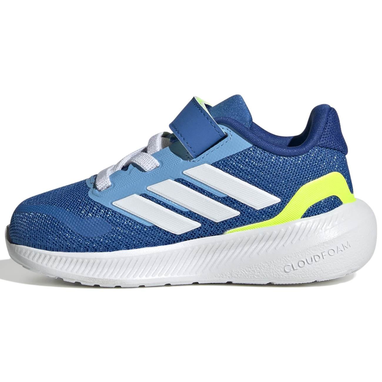 ZAPATILLAS ADIDAS PARA NIÑOS RUNNING RUNFALCON 5 EL I - AZUL JQ5667 - 3