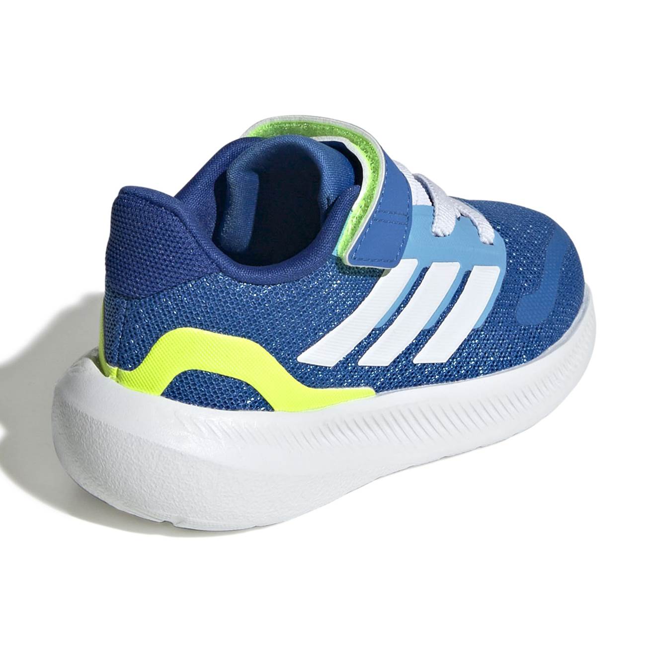ZAPATILLAS ADIDAS PARA NIÑOS RUNNING RUNFALCON 5 EL I - AZUL JQ5667 - 4