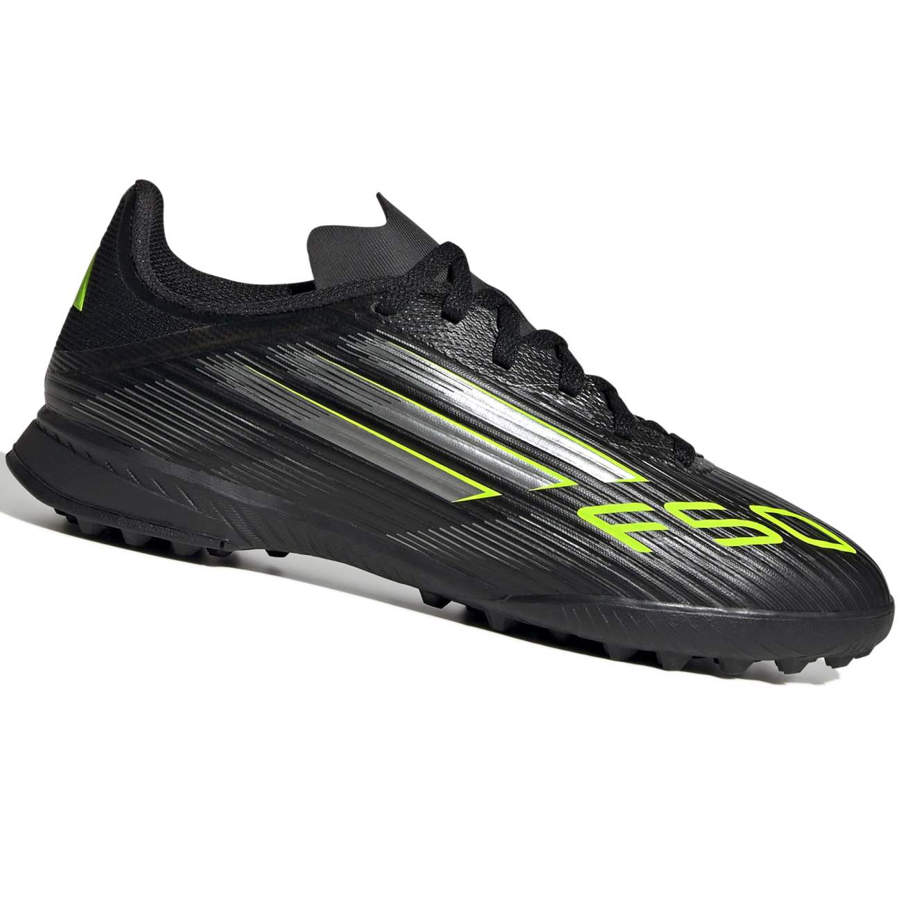 ZAPATILLAS ADIDAS PARA NIÑOS FUTBOL F50 LEAGUE TF J - NEGRO JH9999 - 1