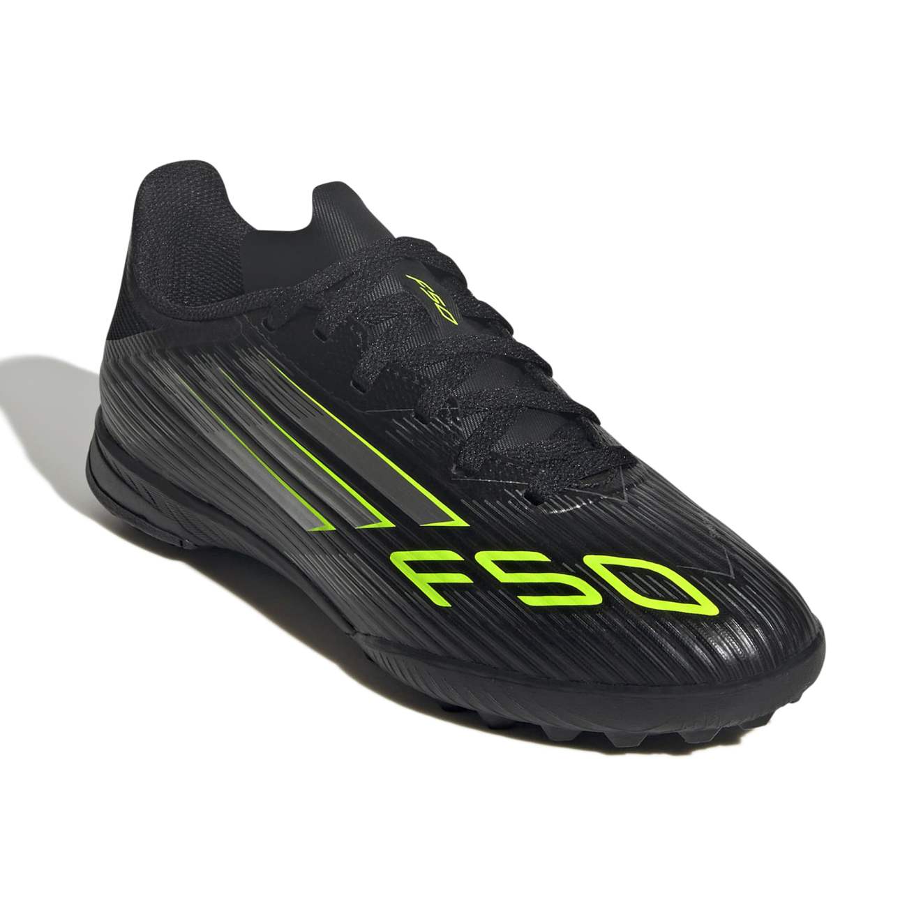 ZAPATILLAS ADIDAS PARA NIÑOS FUTBOL F50 LEAGUE TF J - NEGRO JH9999 - 2