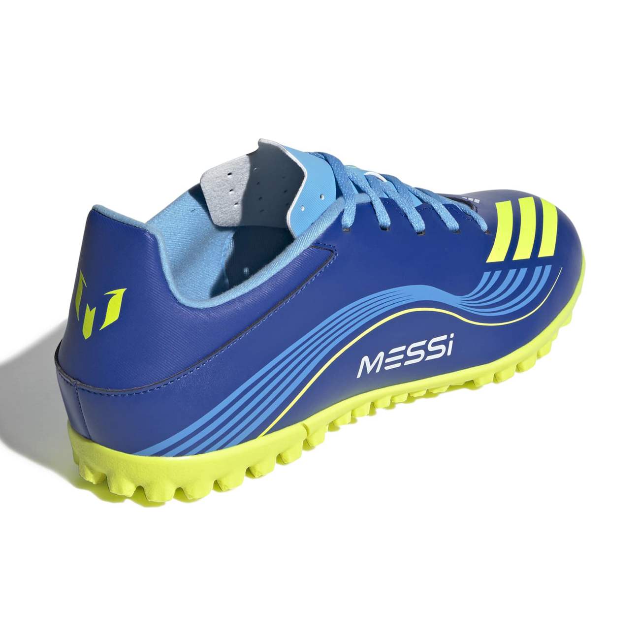 ZAPATILLAS ADIDAS PARA HOMBRE FUTBOL F50 MESSI CLUB TF  - AZUL JQ6614 - 4