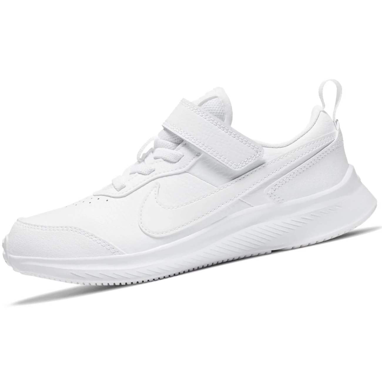 ZAPATILLAS NIKE UNISEX RUNNING VARSITY LEATHER (PSV) - BLANCO CN9393-101 - 1