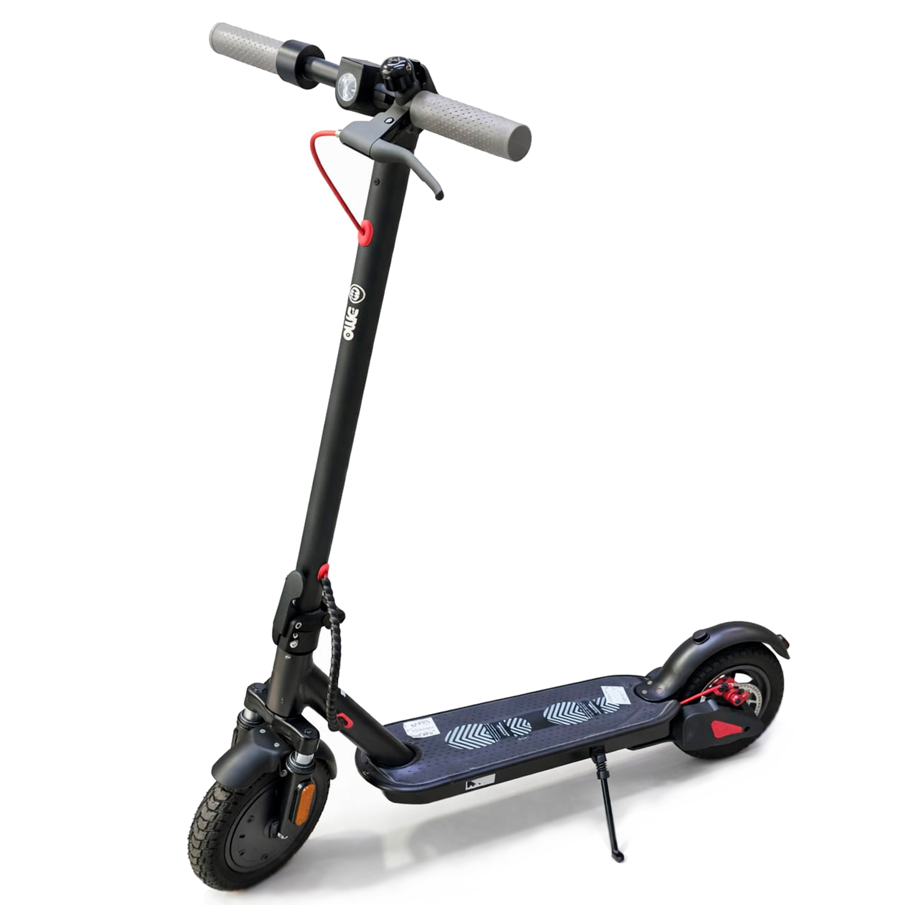 SCOOTER ELECTRICO OLLIE - NEGRO/ROJO - 1