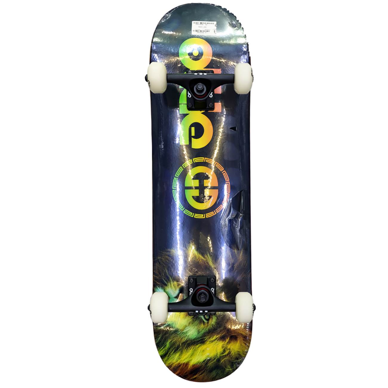 SKATEBOARD OLLIE BASIC LION NEGRO/COLORS OM-3108-C - 1
