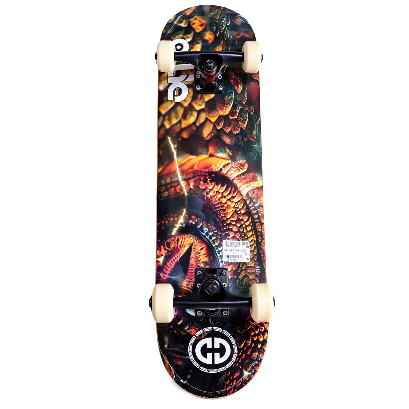 SKATE OLLIE BASIC OJO DRAGON - NEGRO/DORADO OM-3108-C-24 - 1