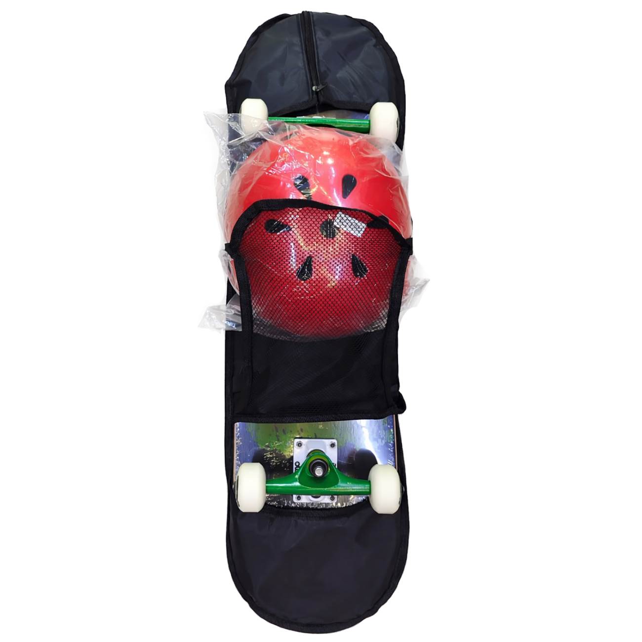 PACK SKATEBOARD PROT OLLIE BOB RASTA - COLORS MG-7109-SET - 2