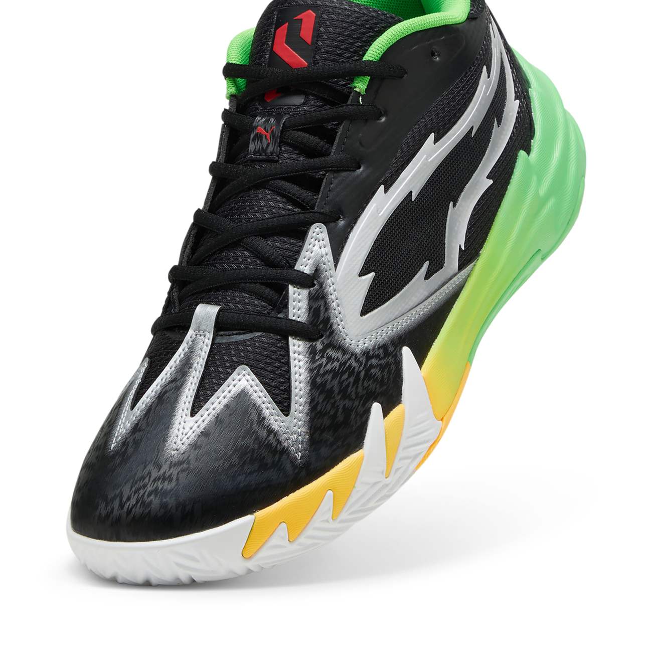BOTIN PUMA PARA HOMBRE BASKETBALL SCOOT ZEROS 2K - NEGRO 309841-01 - 6
