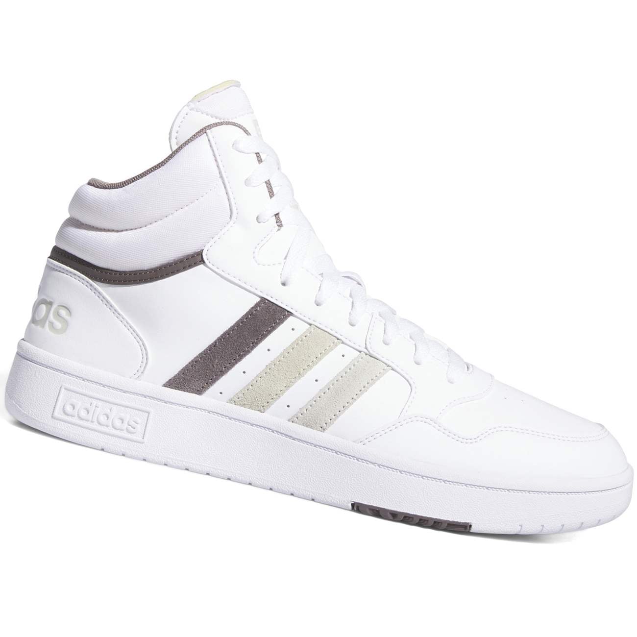 BOTIN ADIDAS PARA HOMBRE URBANAS HOOPS 3.0 MID - BLANCO IH0162 - 1