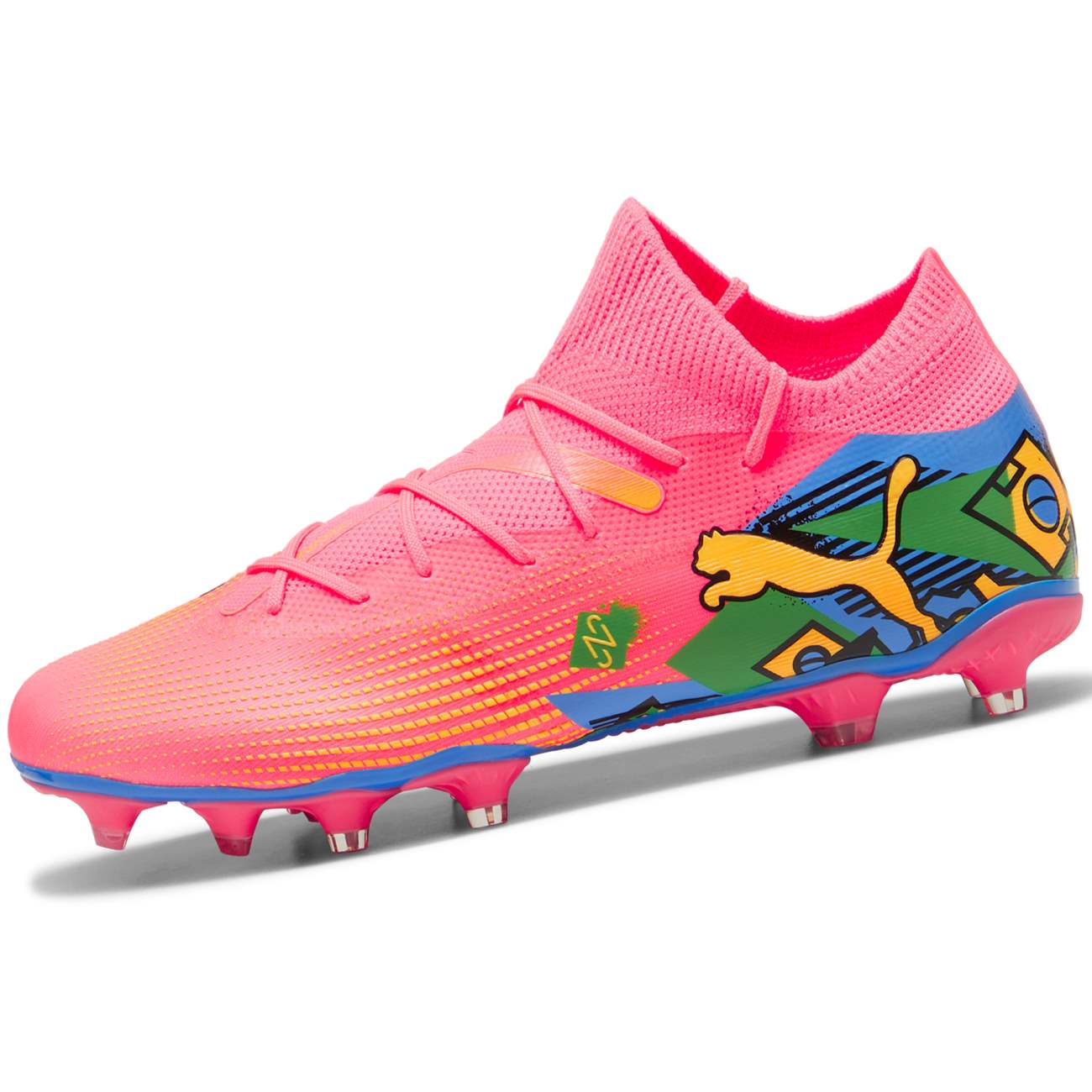 ZAPATILLAS PUMA PARA HOMBRE FUTBOL FUTURE 7 MATCH NJR FG/AG - ROJO 107840-01 - 1