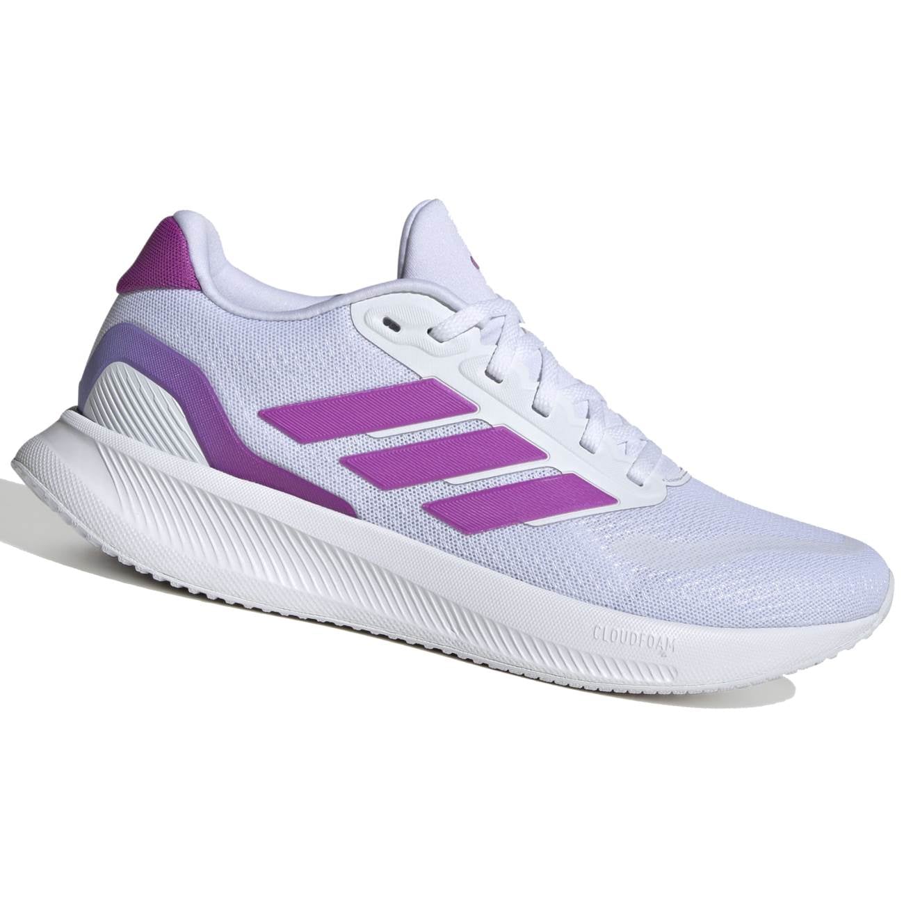 ZAPATILLAS ADIDAS PARA MUJER RUNNING RUNFALCON 5 W - BLANCO JR3089 - 1
