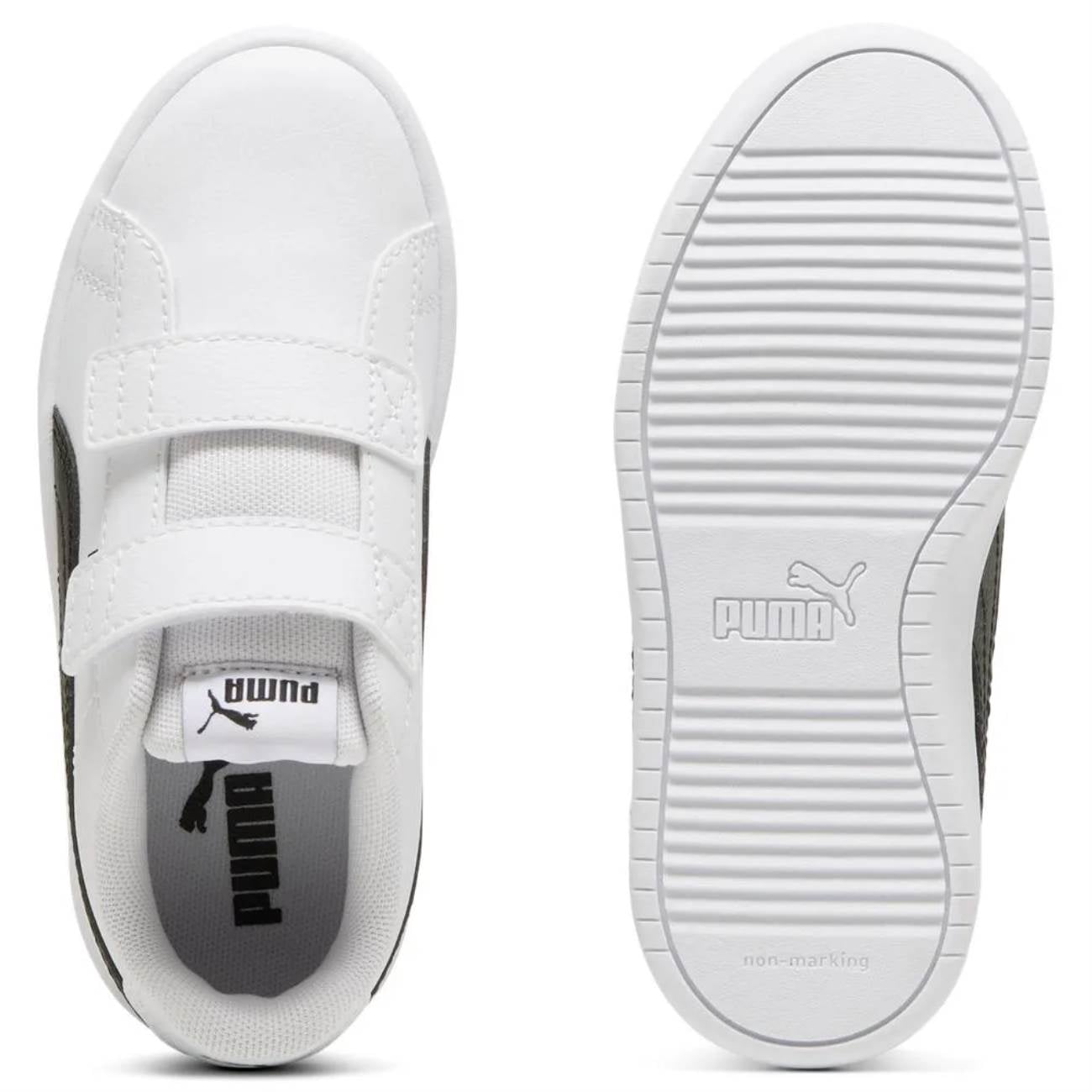 ZAPATILLAS PUMA UNISEX URBANAS RICKIE CLASSIC V PS - BLANCO 394253-13 - 4