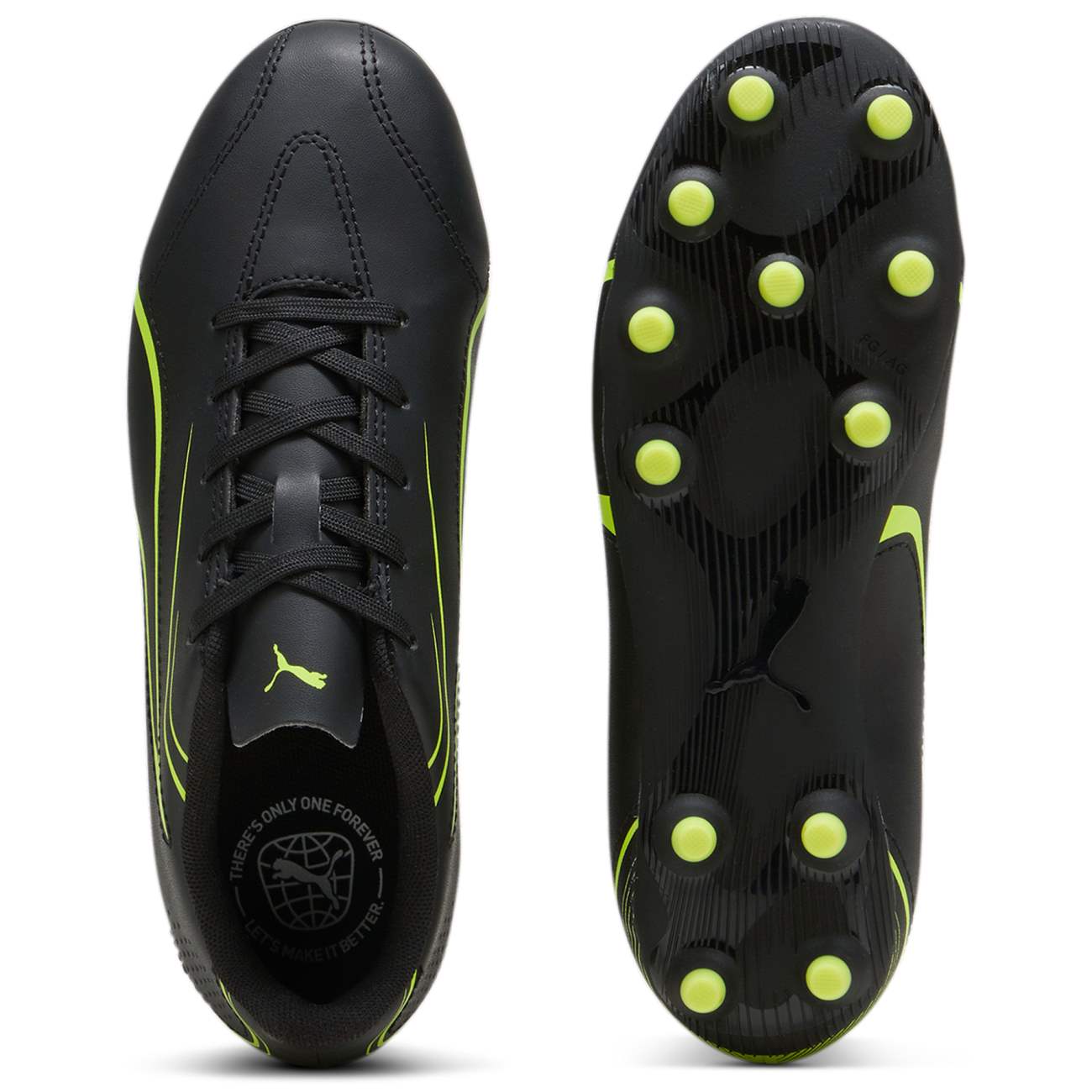 ZAPATILLAS PUMA PARA NIÑOS FUTBOL VITORIA FG - NEGRO 107486-03 - 4