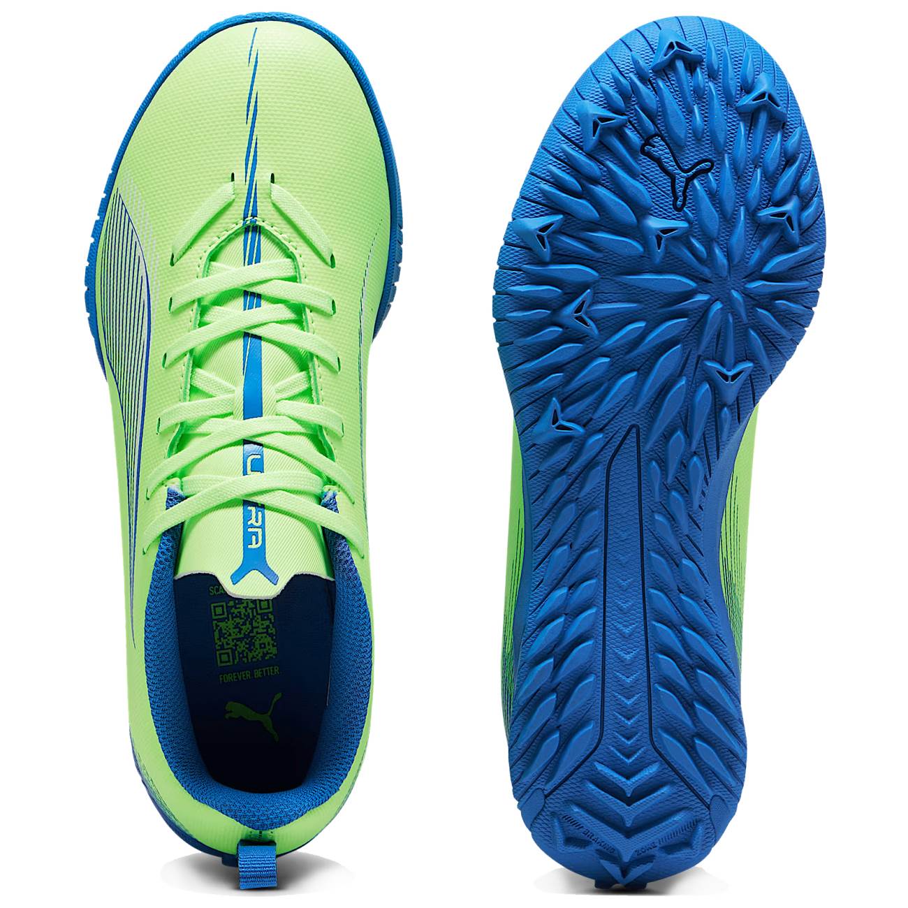 ZAPATILLAS PUMA NIÑOS FUTBOL ULTRA 5 PLAY TT PS - VERDE LIMÓN 107910-03 - 5