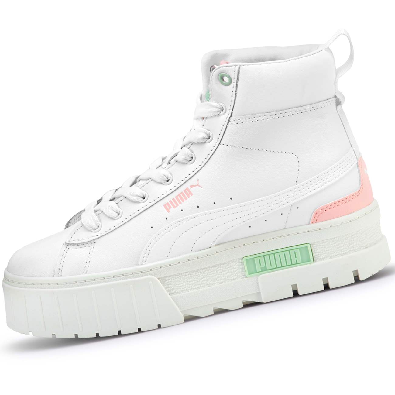 ZAPATILLAS PUMA PARA MUJER URBANAS MAYZE MID BINDING - BLANCO 393504-02 - 1