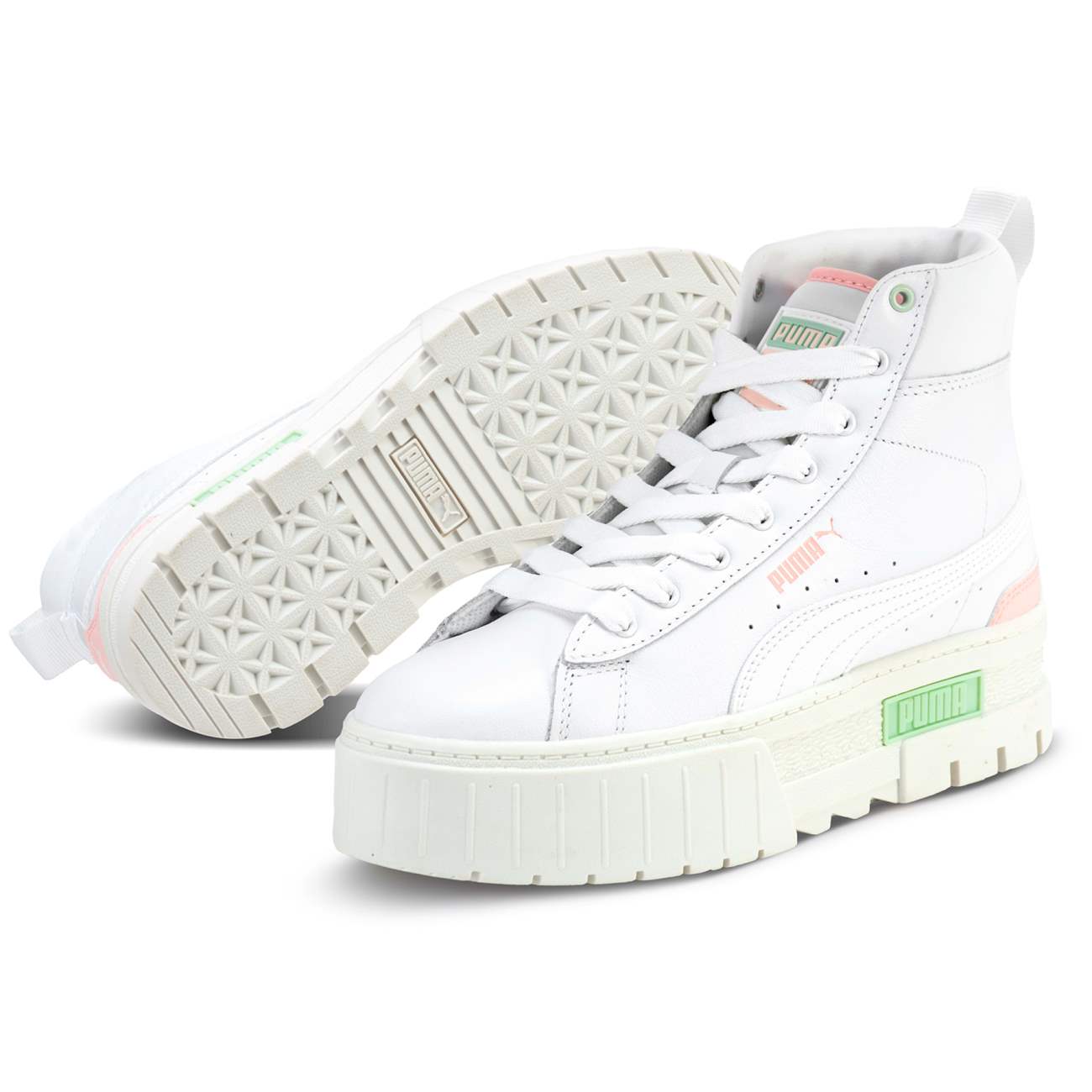 ZAPATILLAS PUMA PARA MUJER URBANAS MAYZE MID BINDING - BLANCO 393504-02 - 2