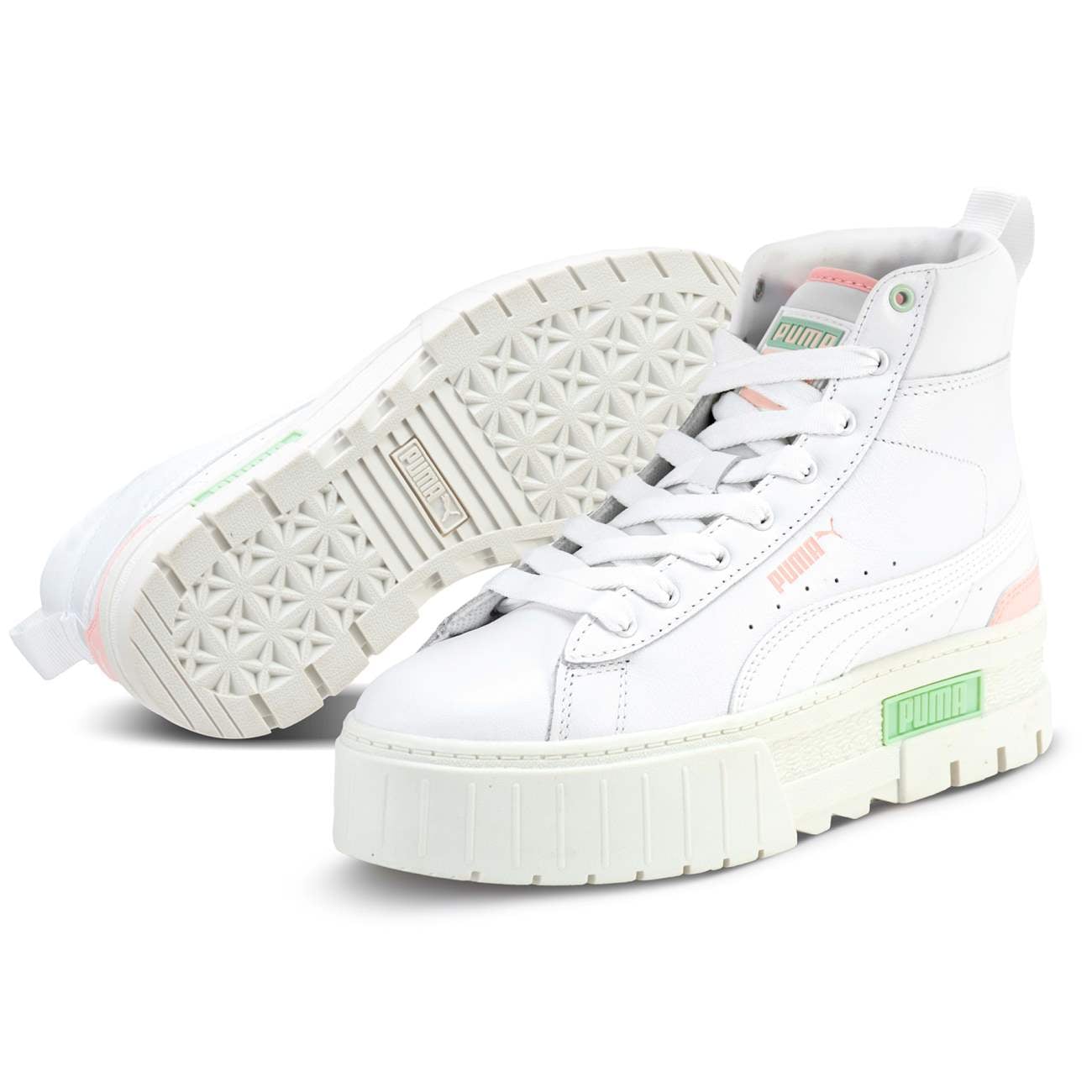ZAPATILLAS PUMA PARA MUJER URBANAS MAYZE MID BINDING - BLANCO 393504-02 - 2
