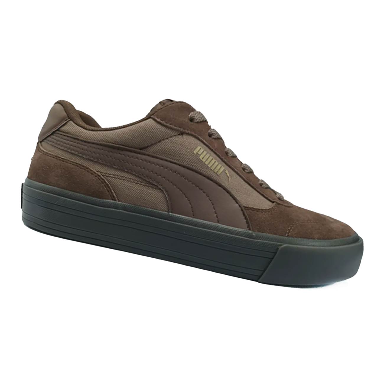 ZAPATILLAS PUMA PARA HOMBRE URBANO CC VULC CV - MARRÓN 404131-03 - 1