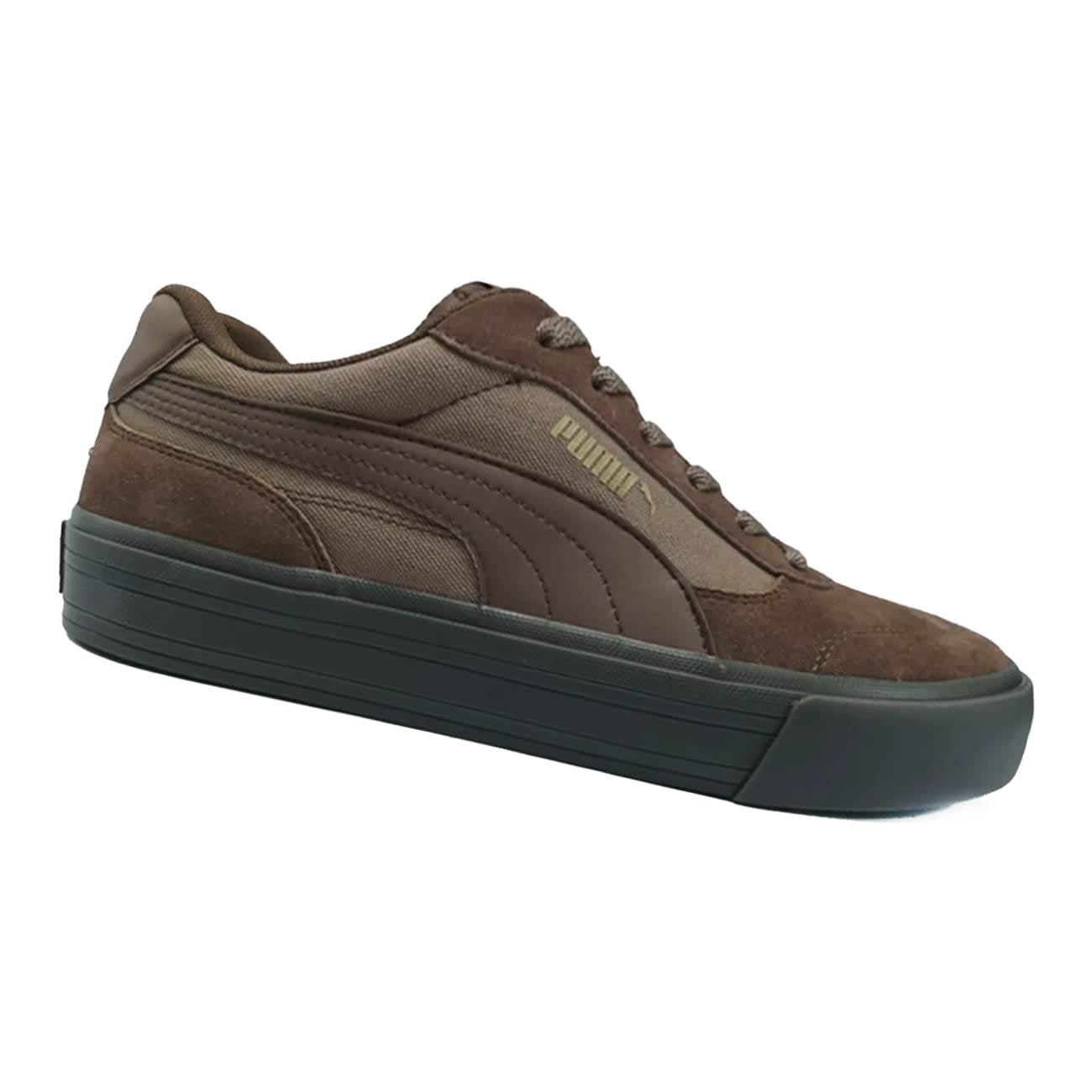 ZAPATILLAS PUMA PARA HOMBRE URBANO CC VULC CV - MARRÓN 404131-03 - 1