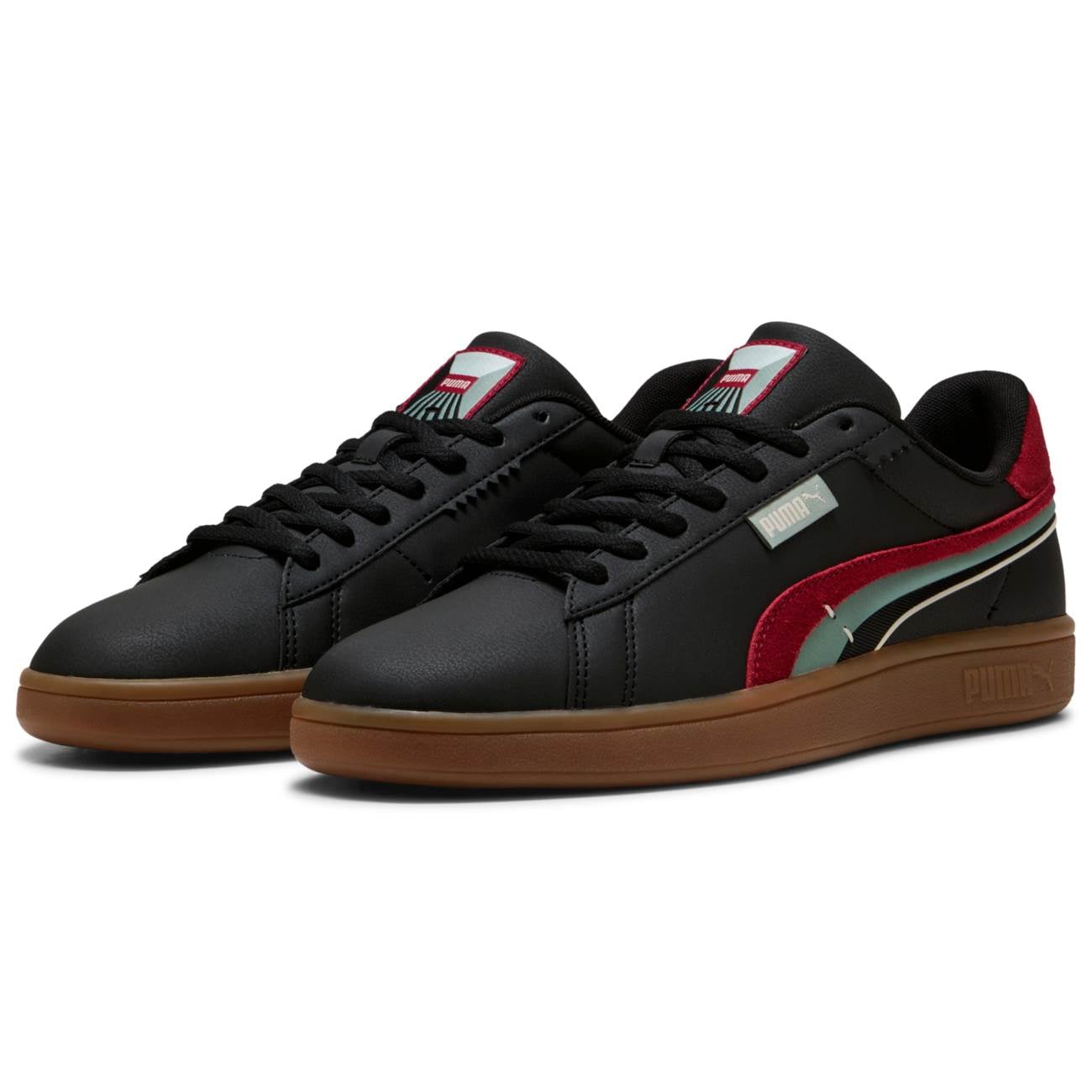 ZAPATILLAS PUMA PARA HOMBRE URBANAS SMASH 3.0 GREENSIDE - NEGRO 400740-01 - 2