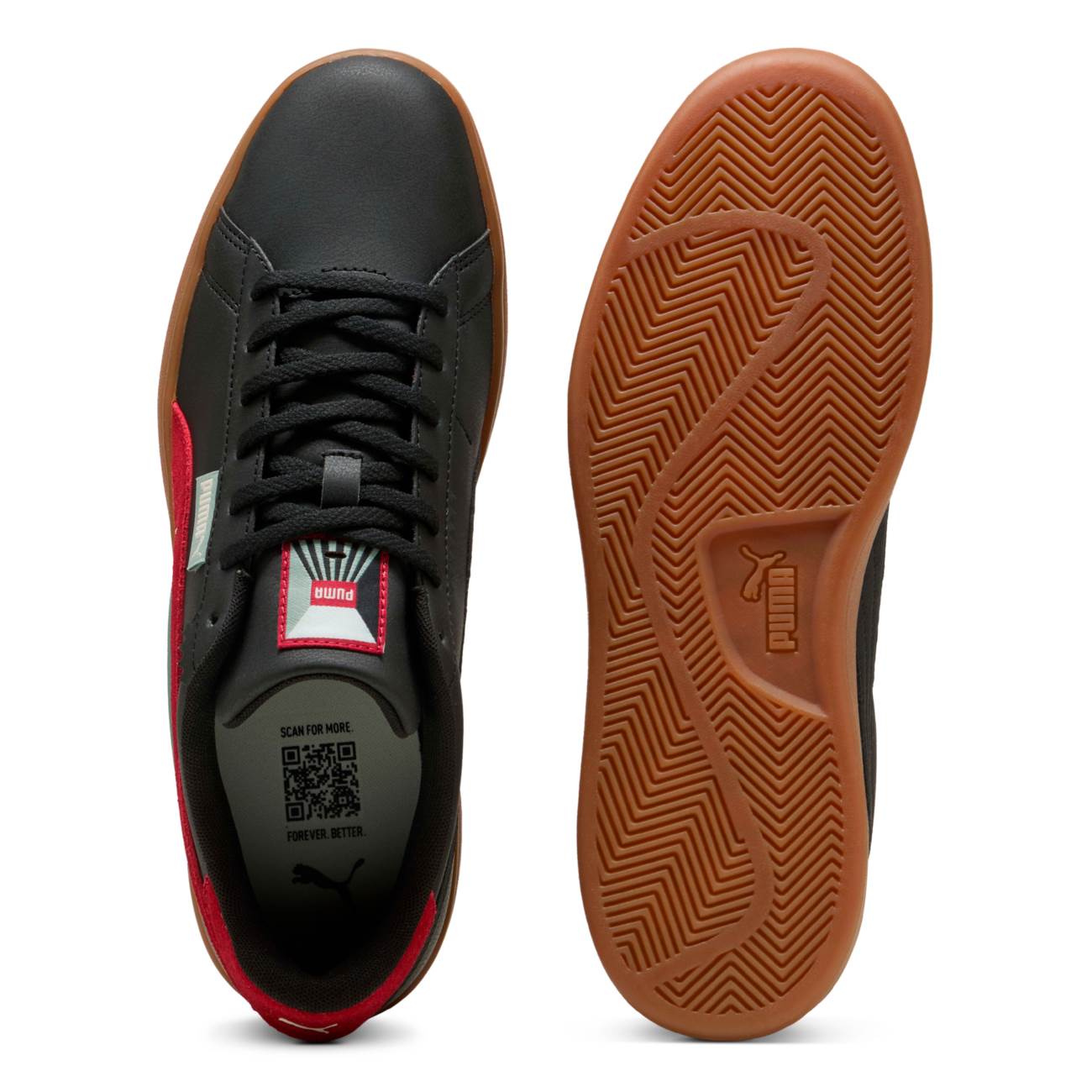 ZAPATILLAS PUMA PARA HOMBRE URBANAS SMASH 3.0 GREENSIDE - NEGRO 400740-01 - 4