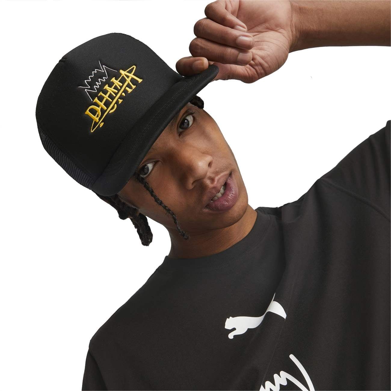 GORRO PUMA BASKETBALL TRUCKER - NEGRO 024489-01 - 3